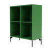 Montana Show boekenkast met benen, Parsley/Black