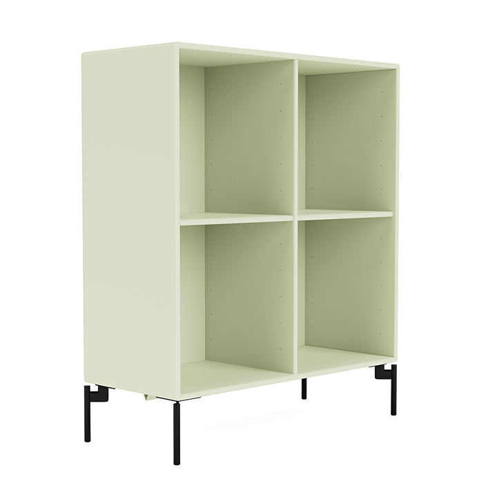 Montana Show Bookcase With Legs, Pomelo/Black