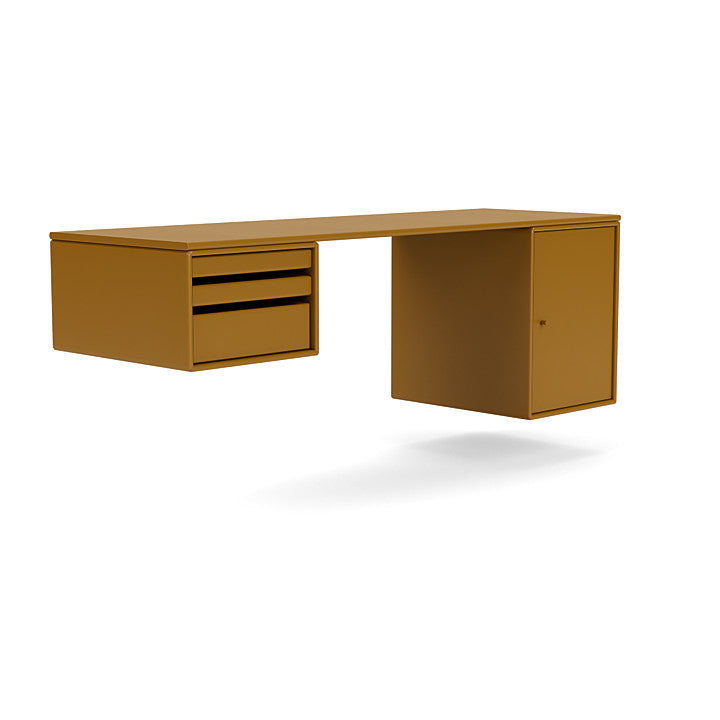 Montana Workshop Work Desk, giallo ambra