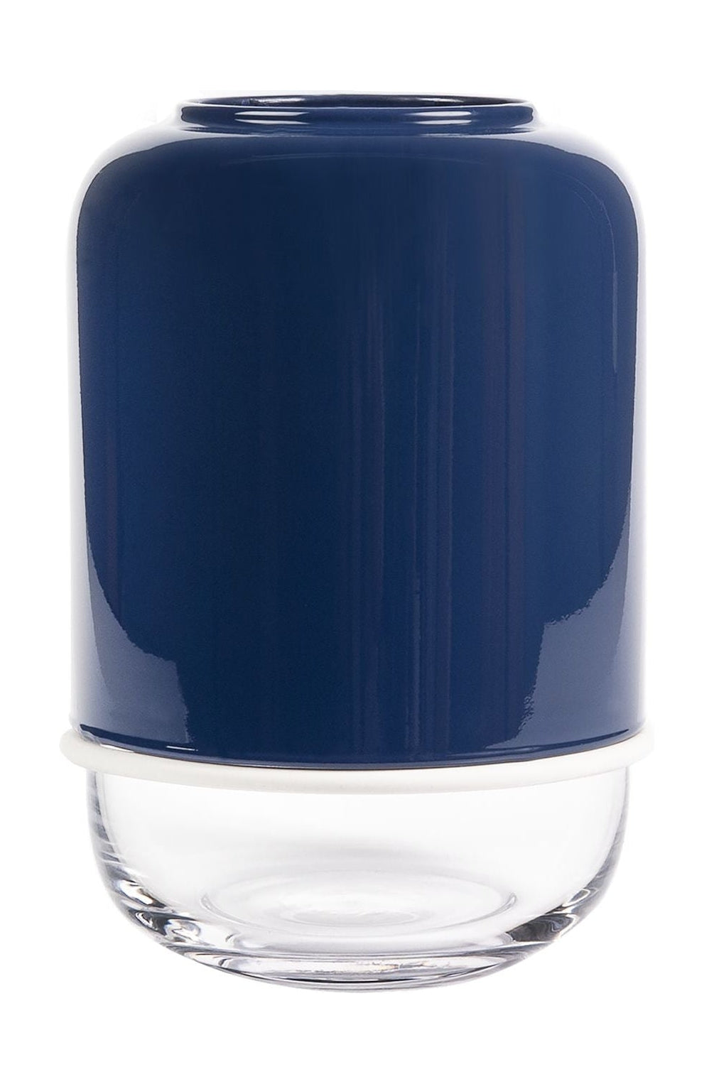 Muurla Capsule Vase, blu navy