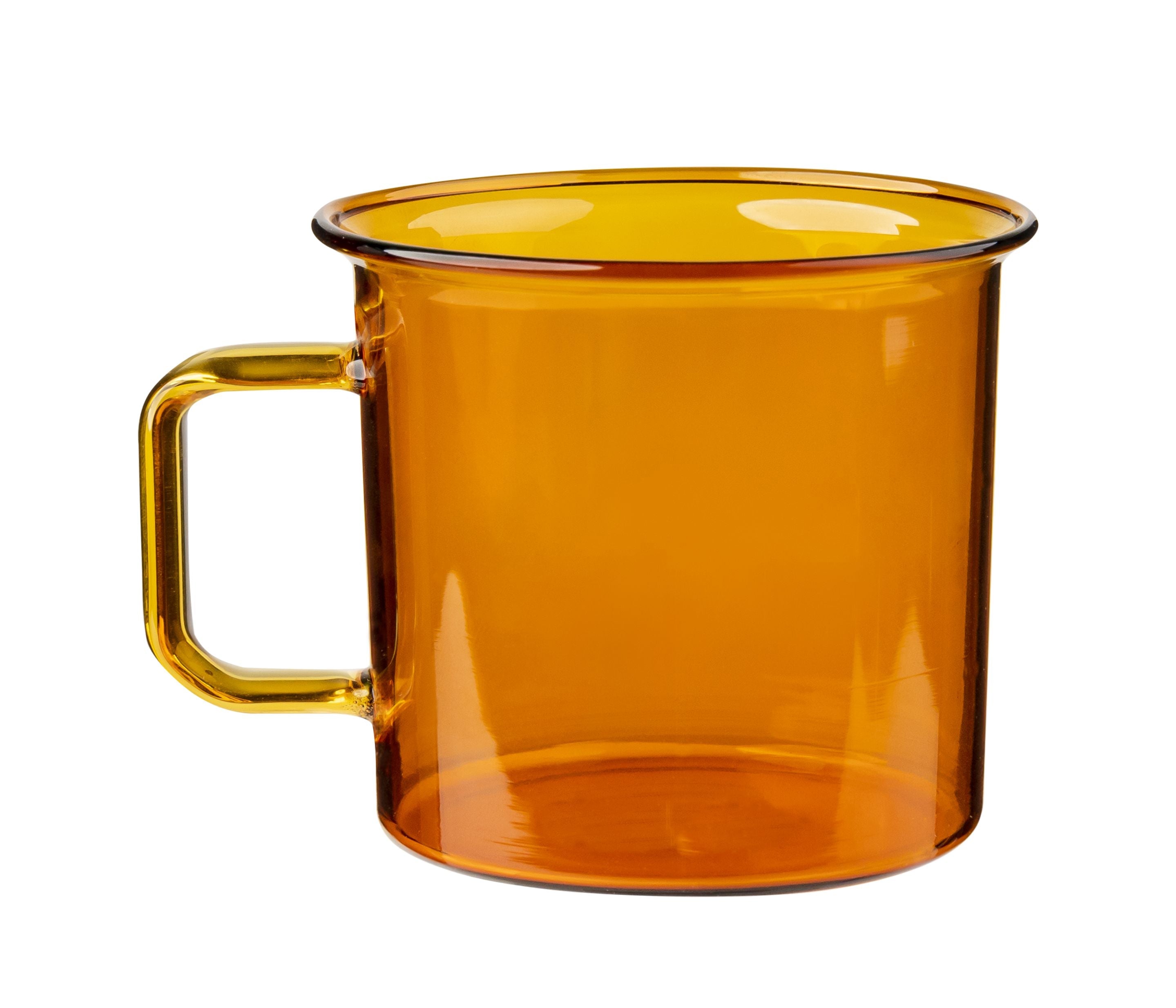 Tasse de verre Muurla, ambre