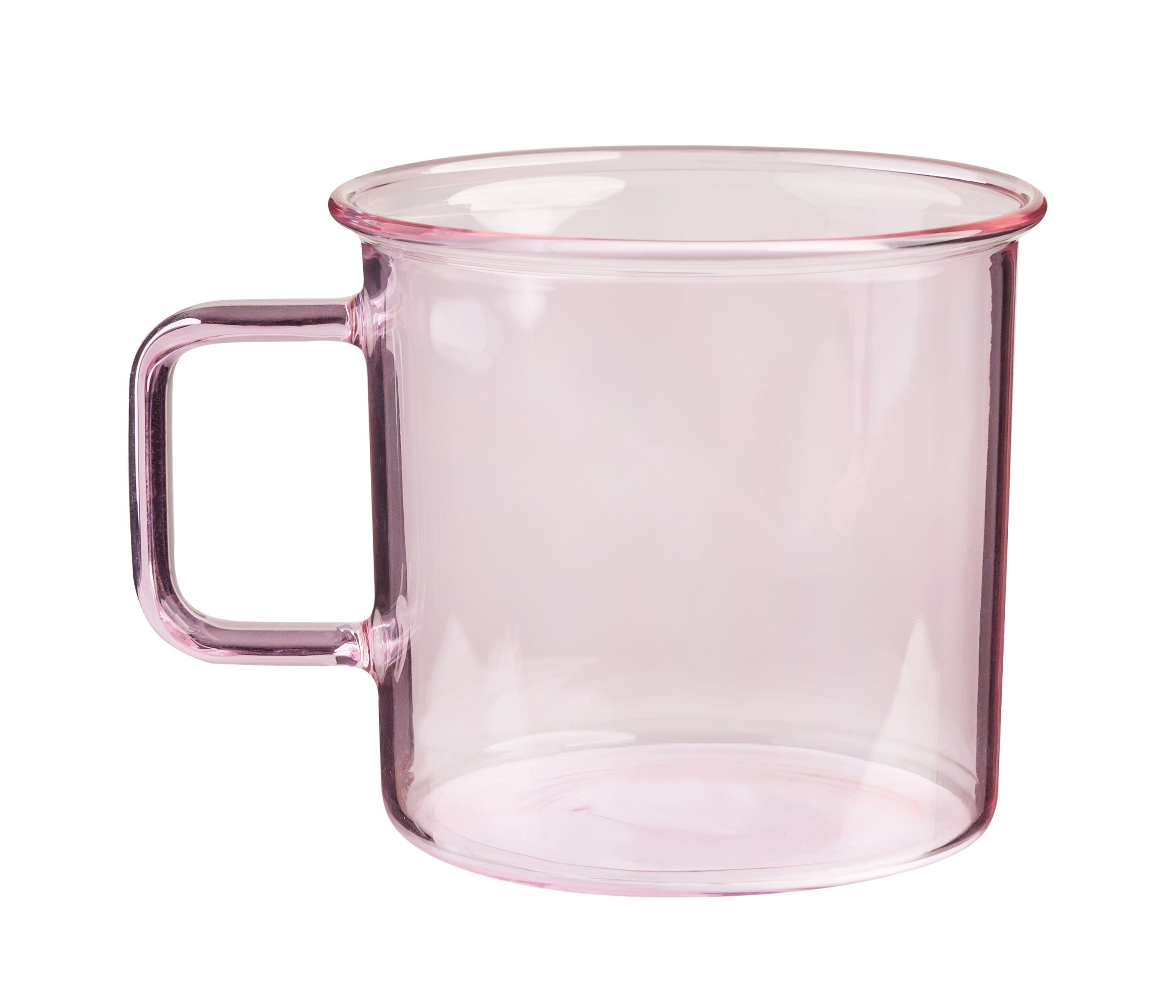 Muurla Glass Mug, Pink