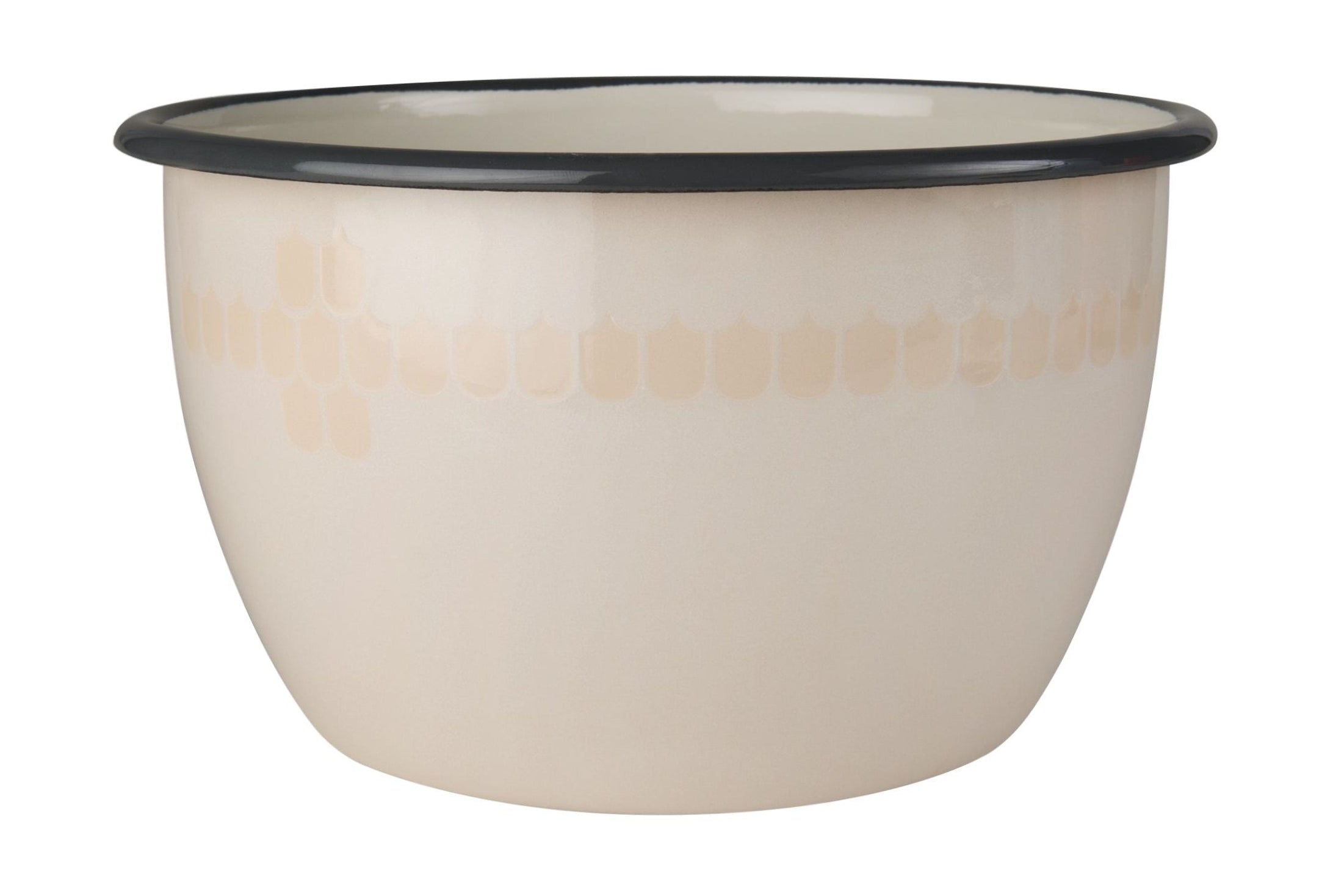 Muurla Vappu Kitchen Enumel Bowl, beige