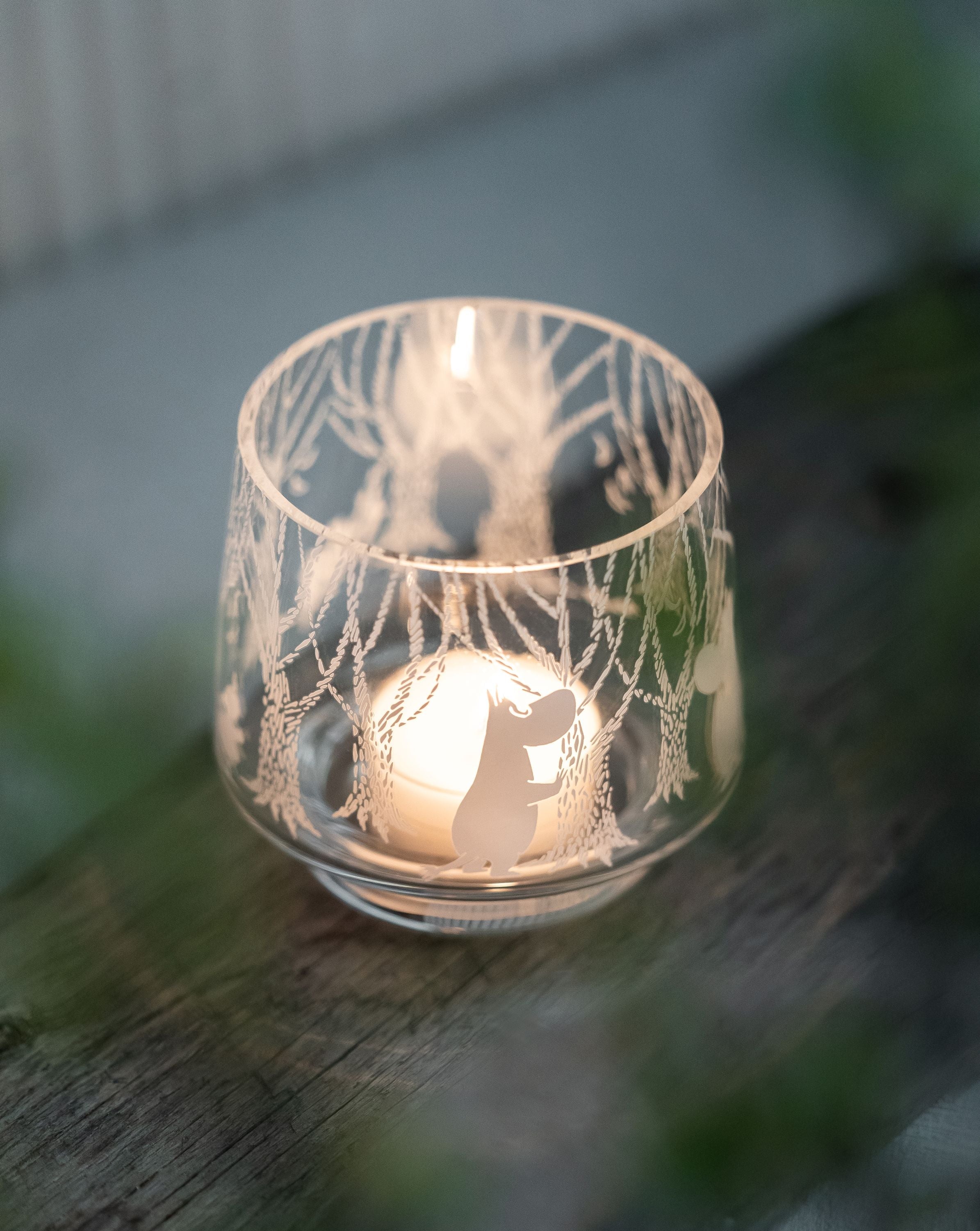 Muurla Moomin i Woods Tea Light Holder/Lille skål