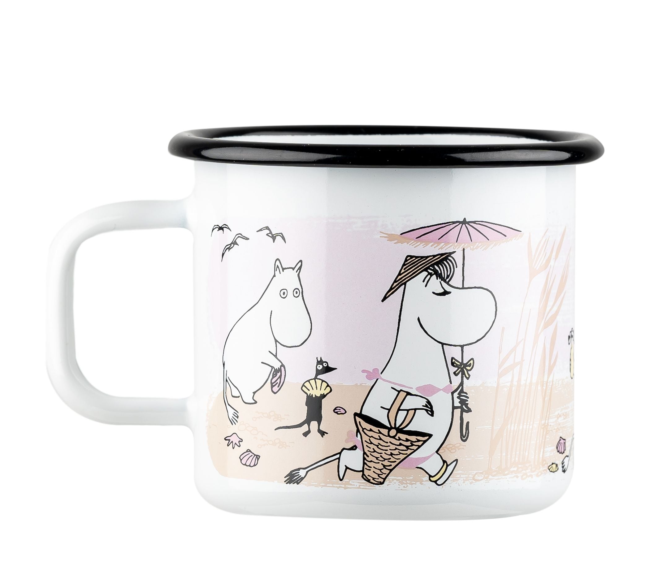 Muurla Moomin搪瓷杯海滩