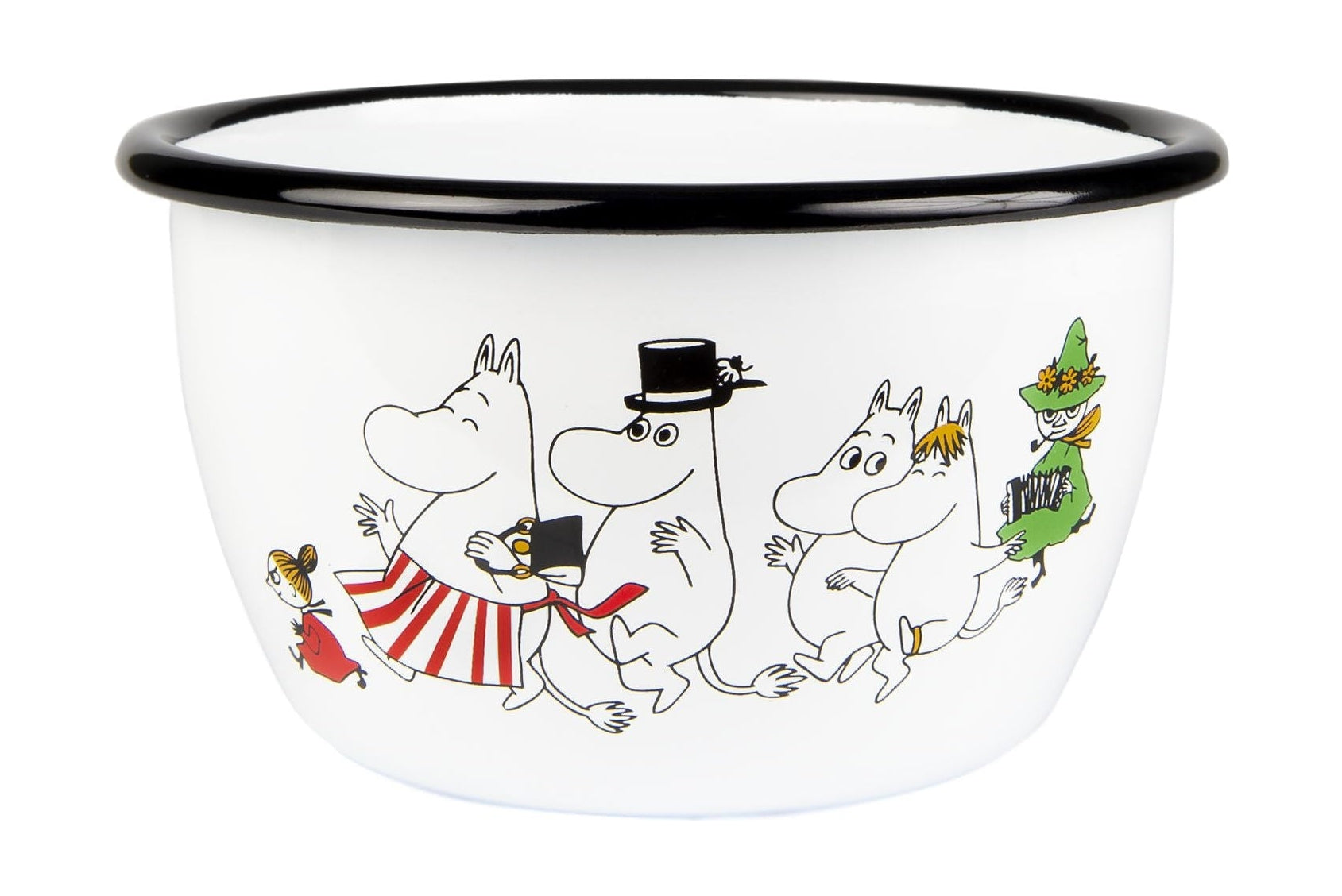 Muurla Moomin Colors Emalje Bowl, Moominvalley