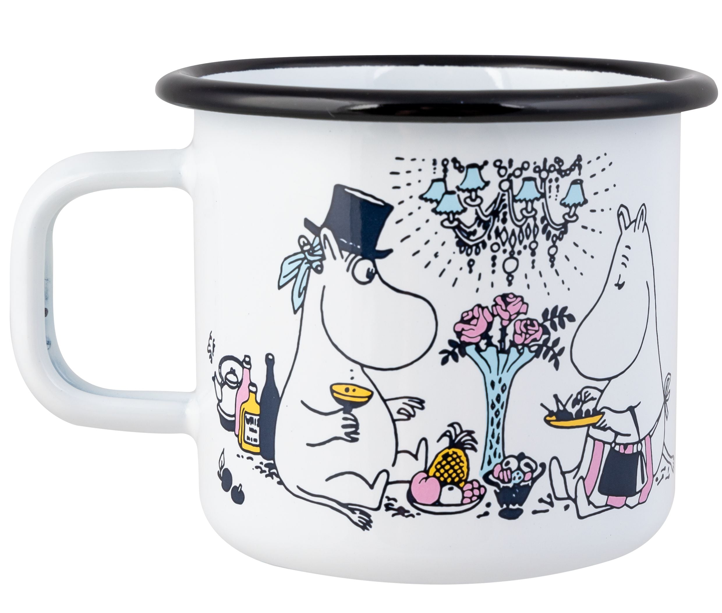 Muurla Moomin Enamel Mug Date Night