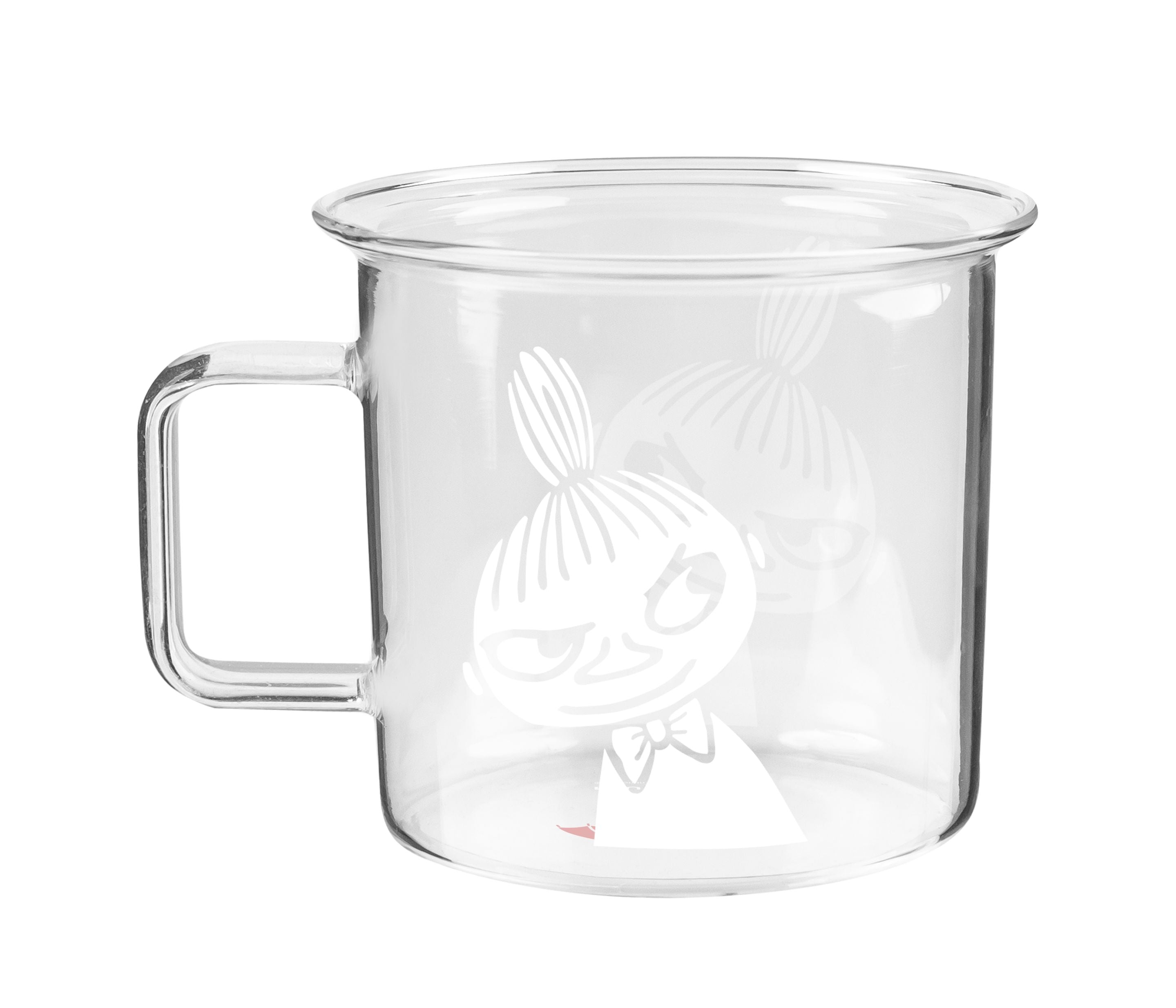 Muurla Moomin Glass Mug 3,5 Dl, Little My