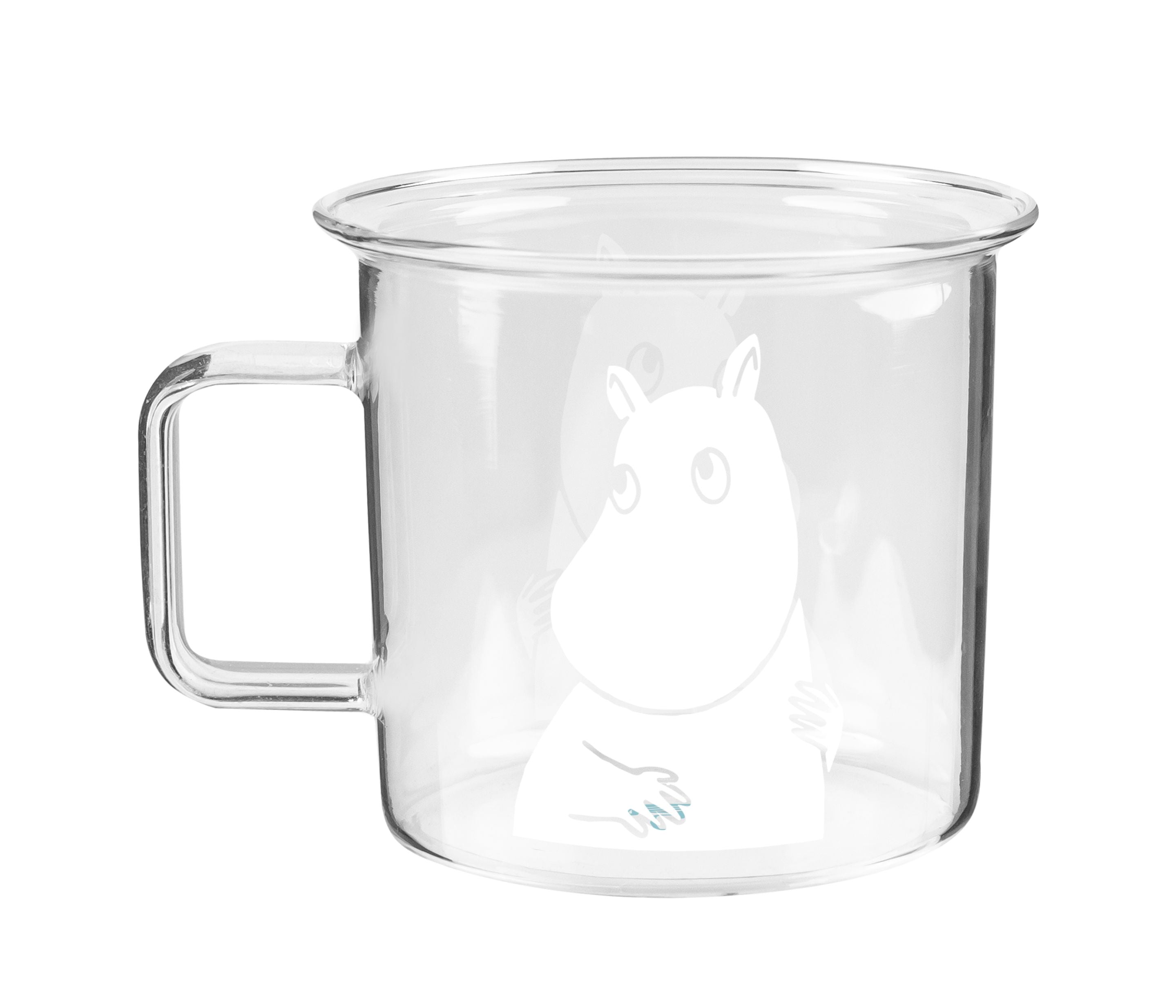 Muurla Moomin Glass Mug 3,5 Dl, Moomin