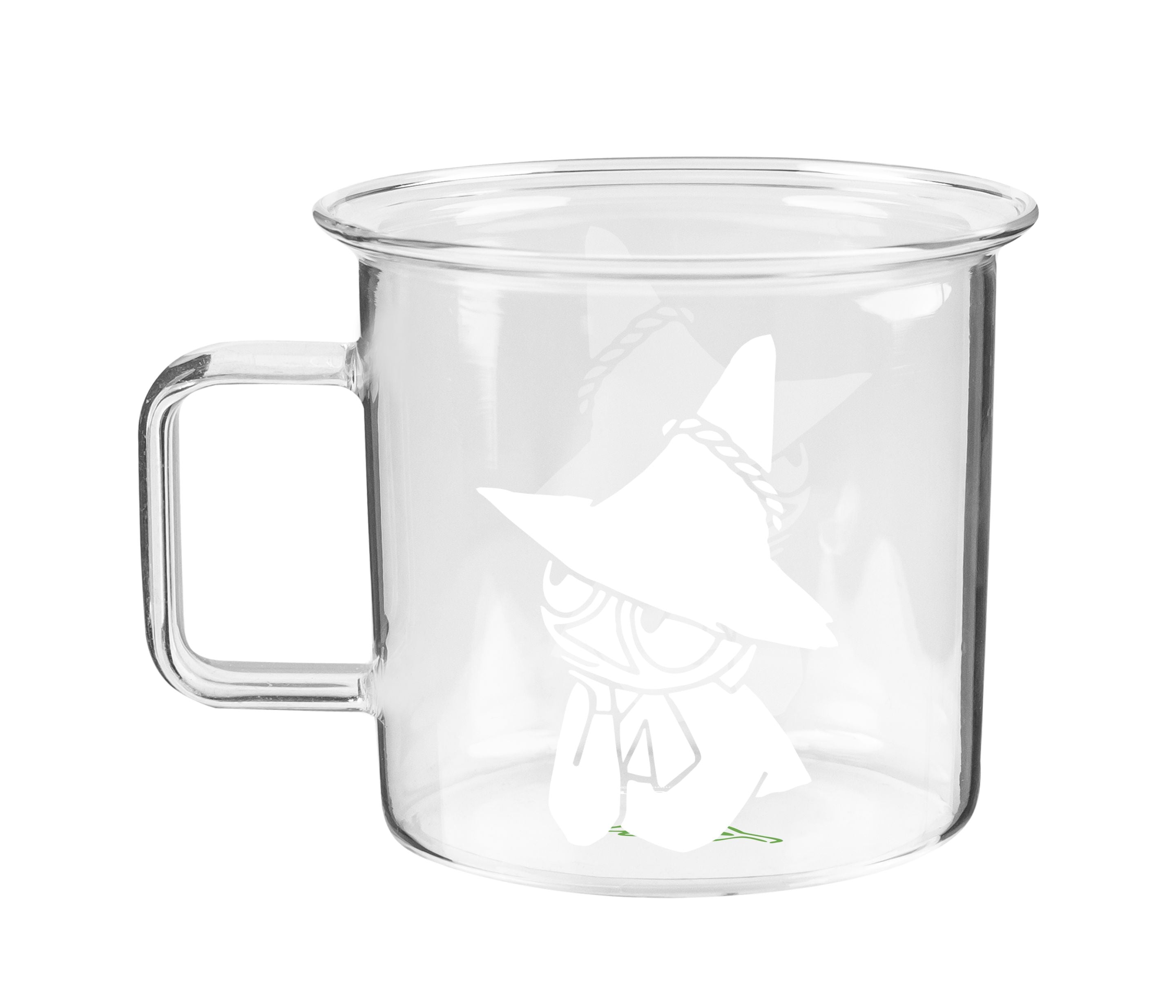 Muurla Moomin Glass -muki 3,5 DL, Snufkin