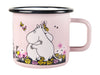 Muurla Moomin Enamel Mug Hug, Pink