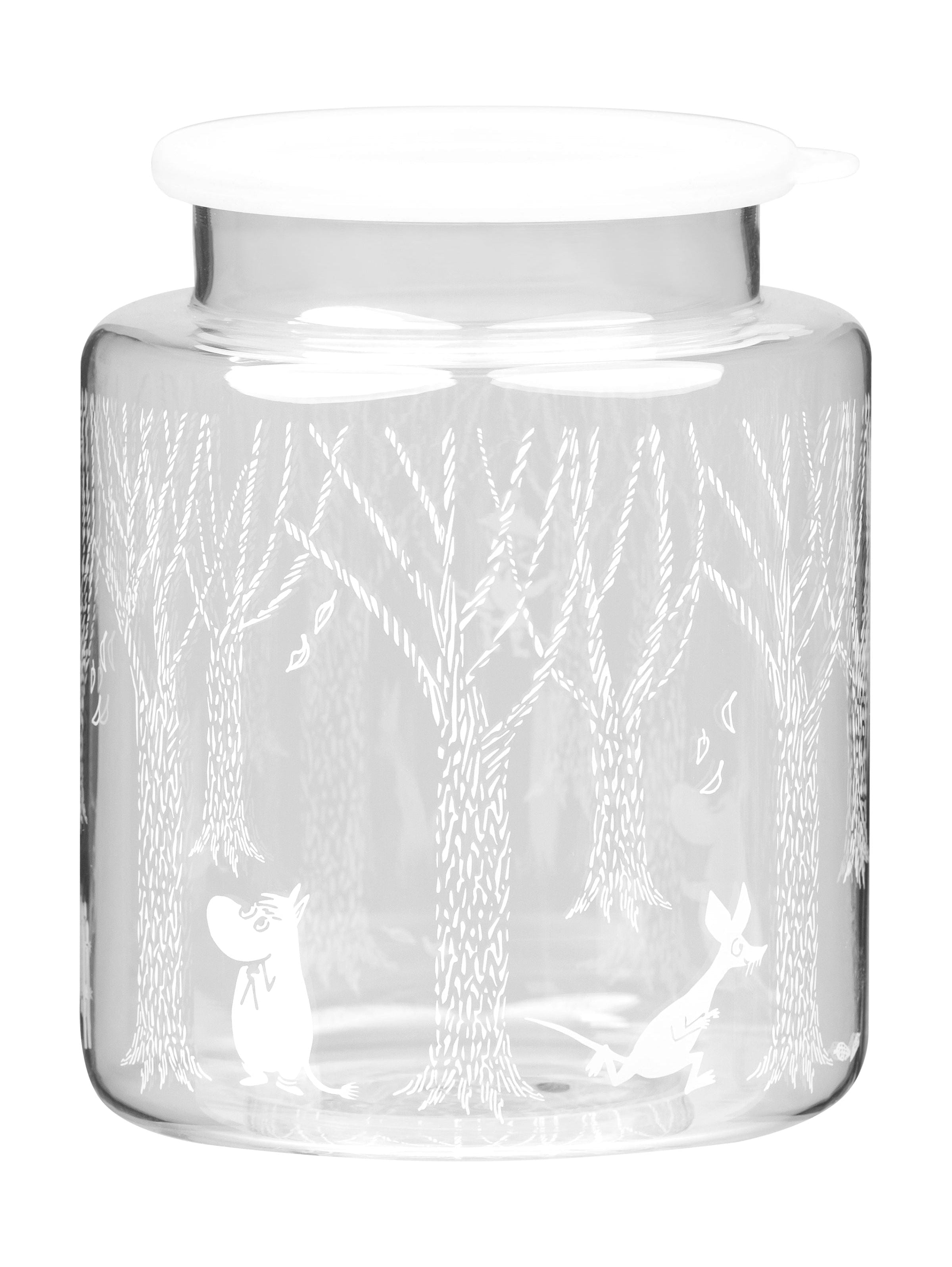 Muurla Moomin In The Woods Jar With Silicone Lid