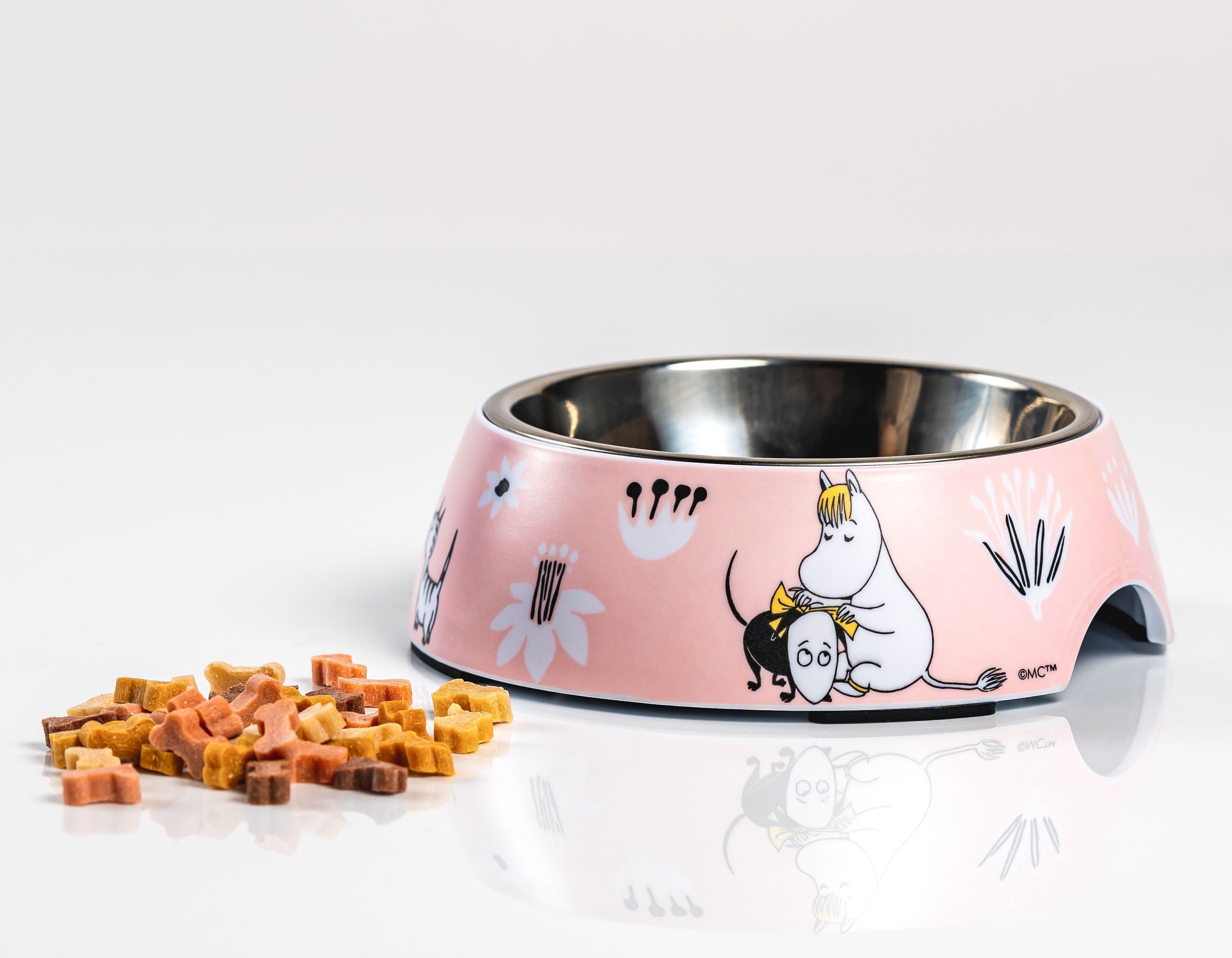 Muurla Moomin Haustiere Food Bowl S, Pink