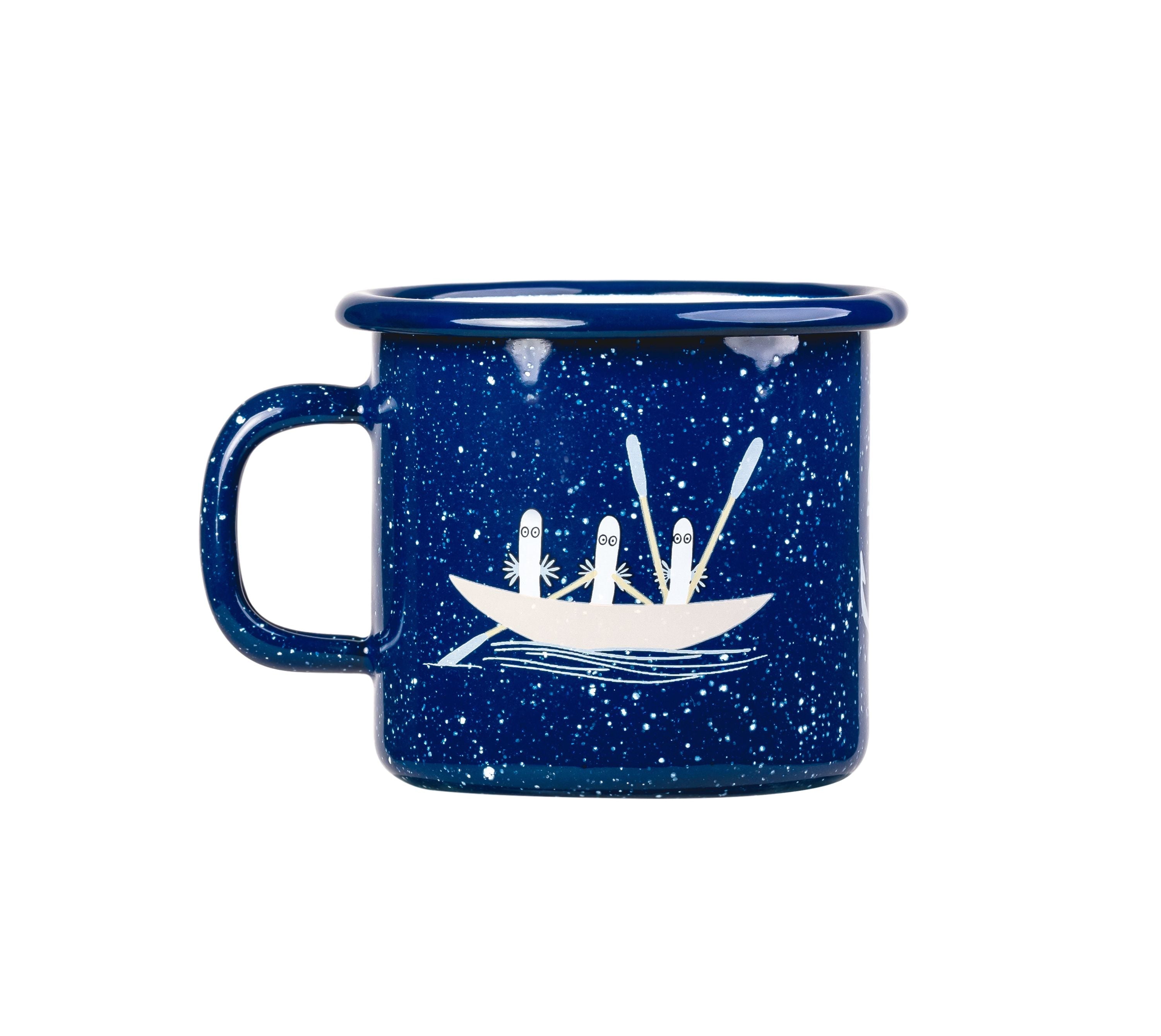 Muurla Moomin搪瓷杯水手，蓝色