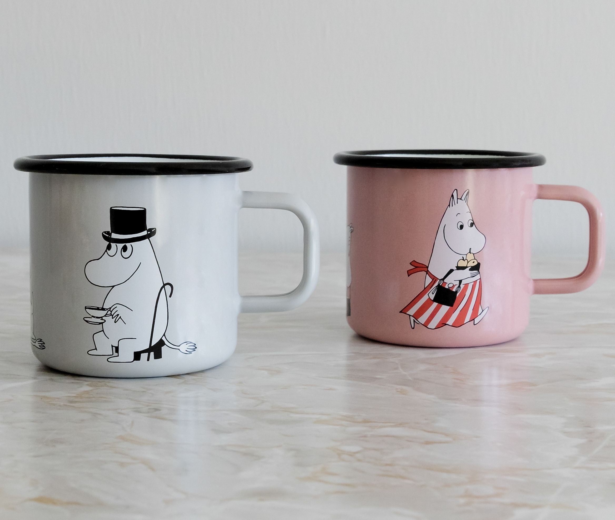Muurla Moomin复古搪瓷杯，臭味