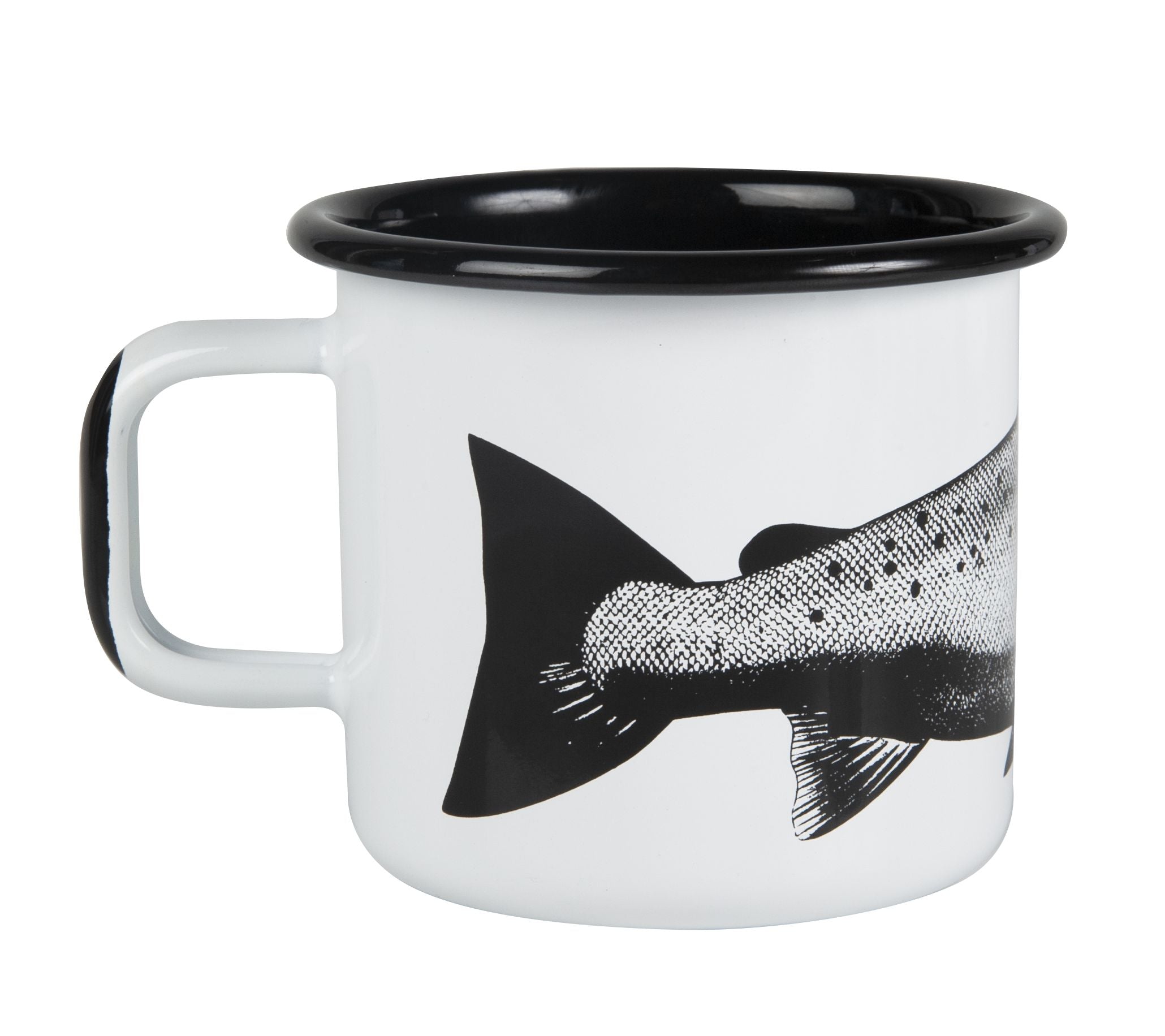 Muurla Nordic Enamel Mug, The Salmon