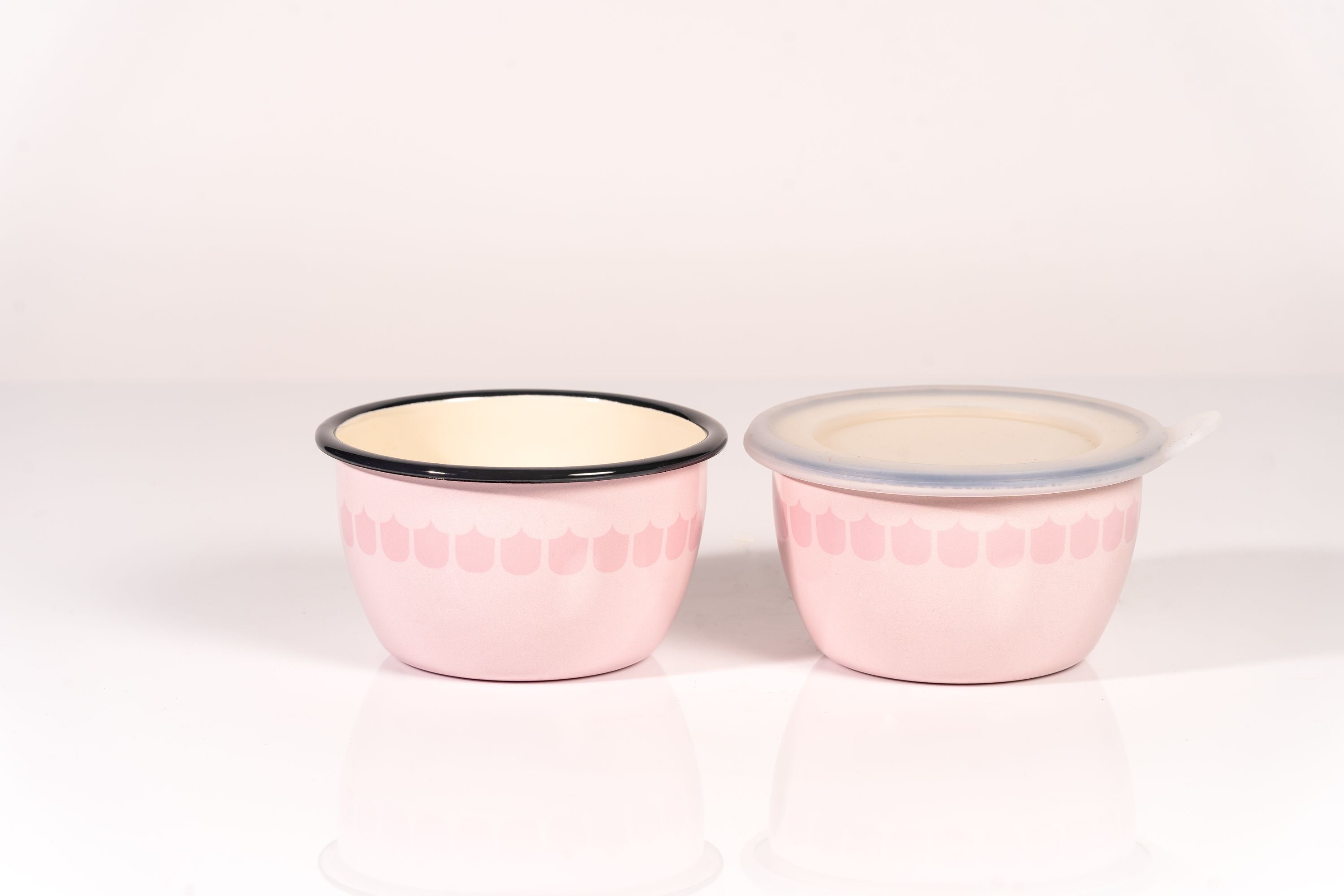 Muurla Vappu Kitchen Emalje Bowl, Pink