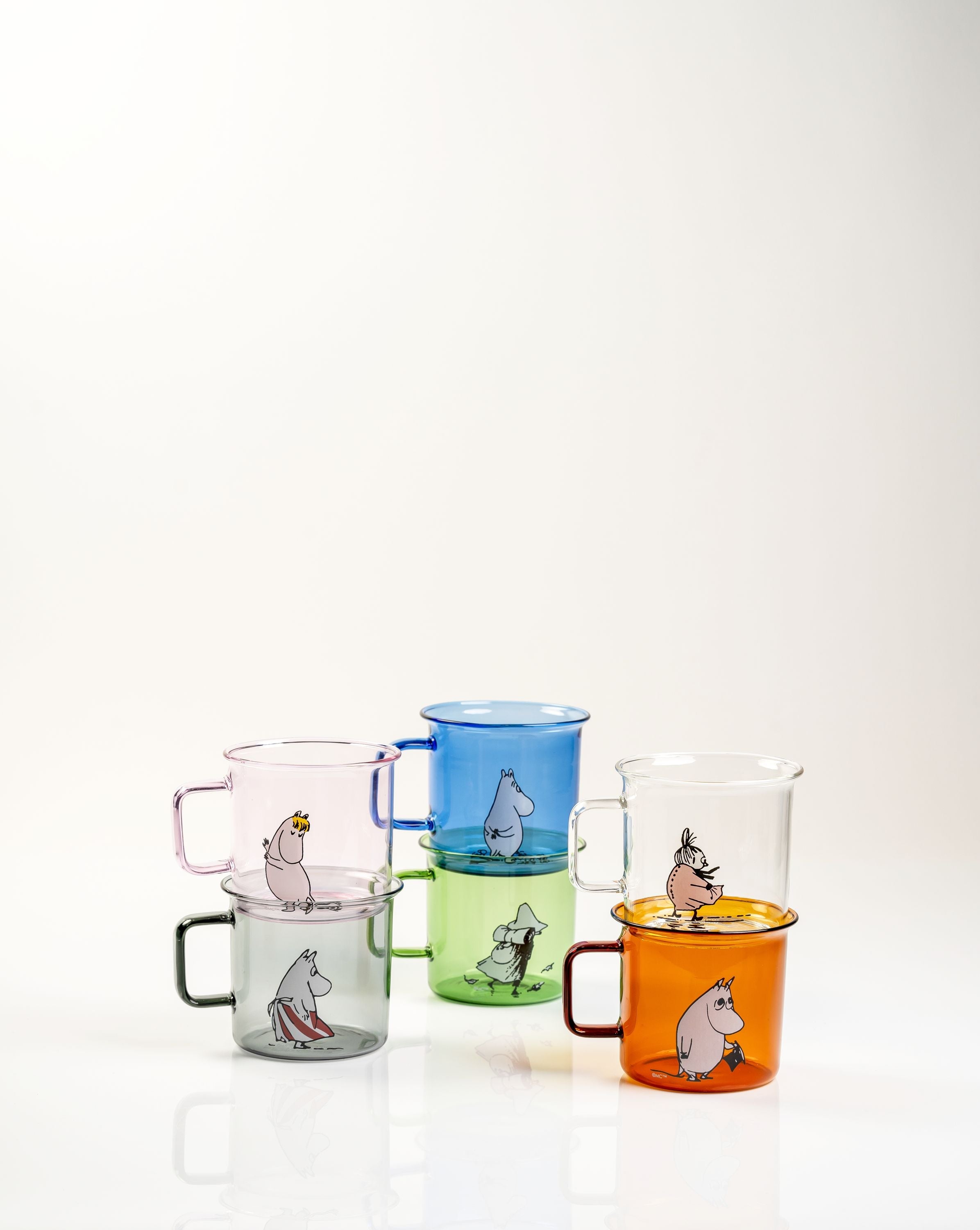 Muurla Moomin Glass Becher, Snufkin