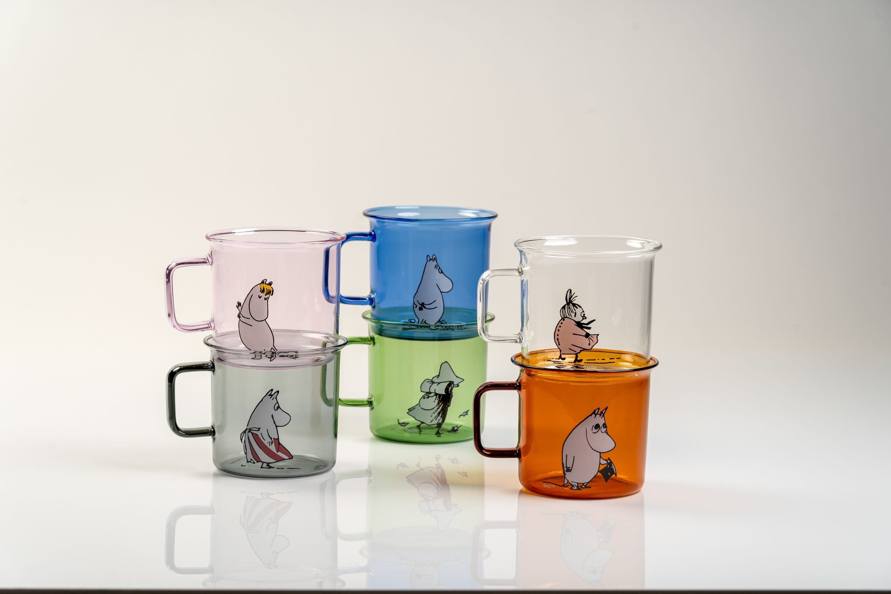 Muurla Moomin Glass Mok, snufkin