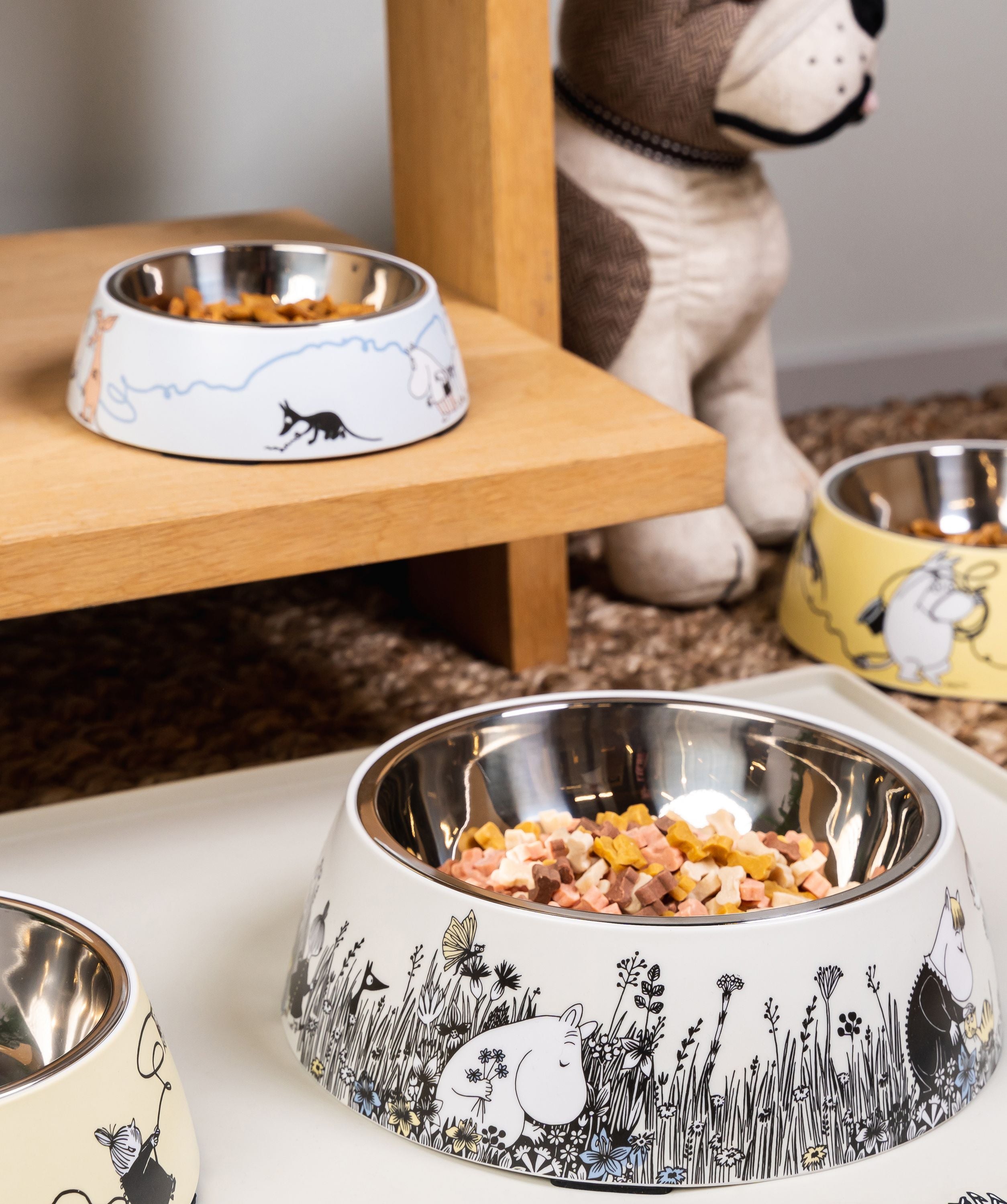 Muurla Moomin Pets Food Bowl S, Blue