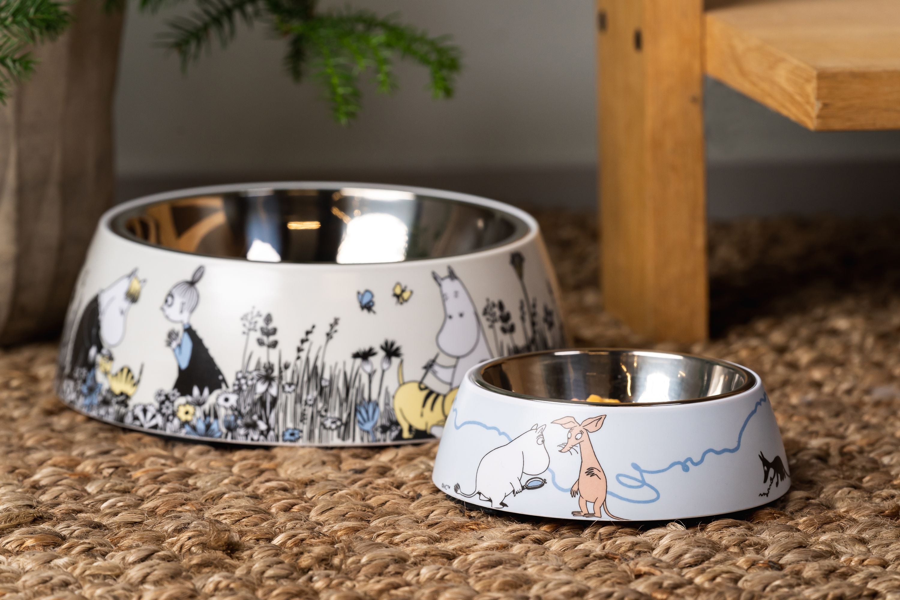 Muurla Moomin Pets Food Bowl S, blauw