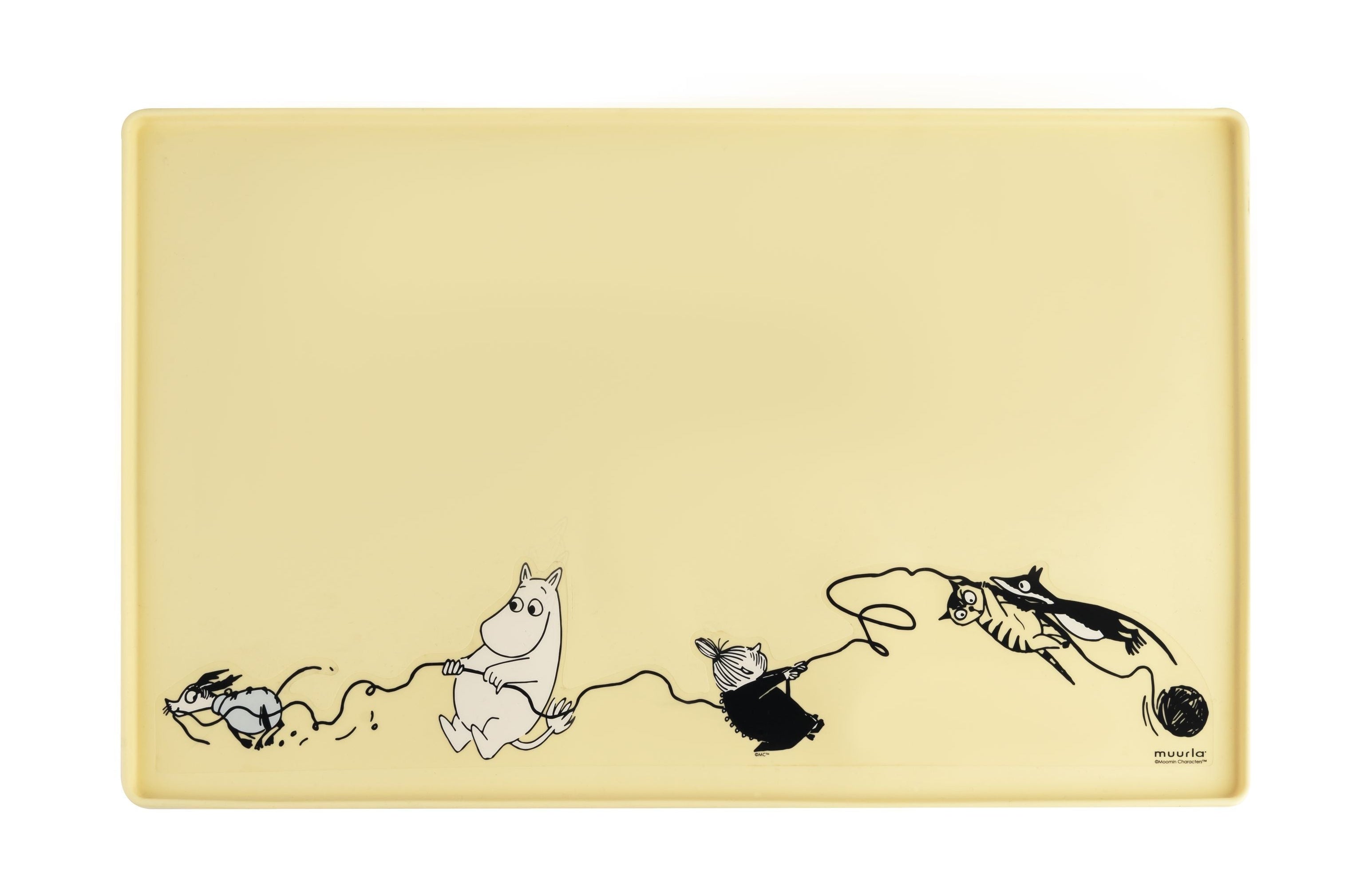 Muurla Moomin Pets Silicone Mat, geel