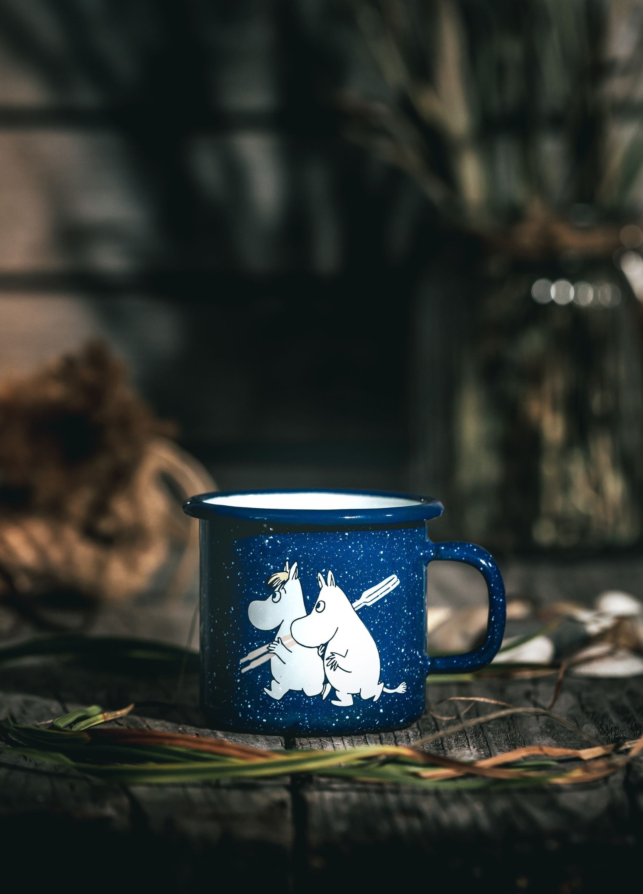 Muurla Moomin搪瓷杯水手，蓝色