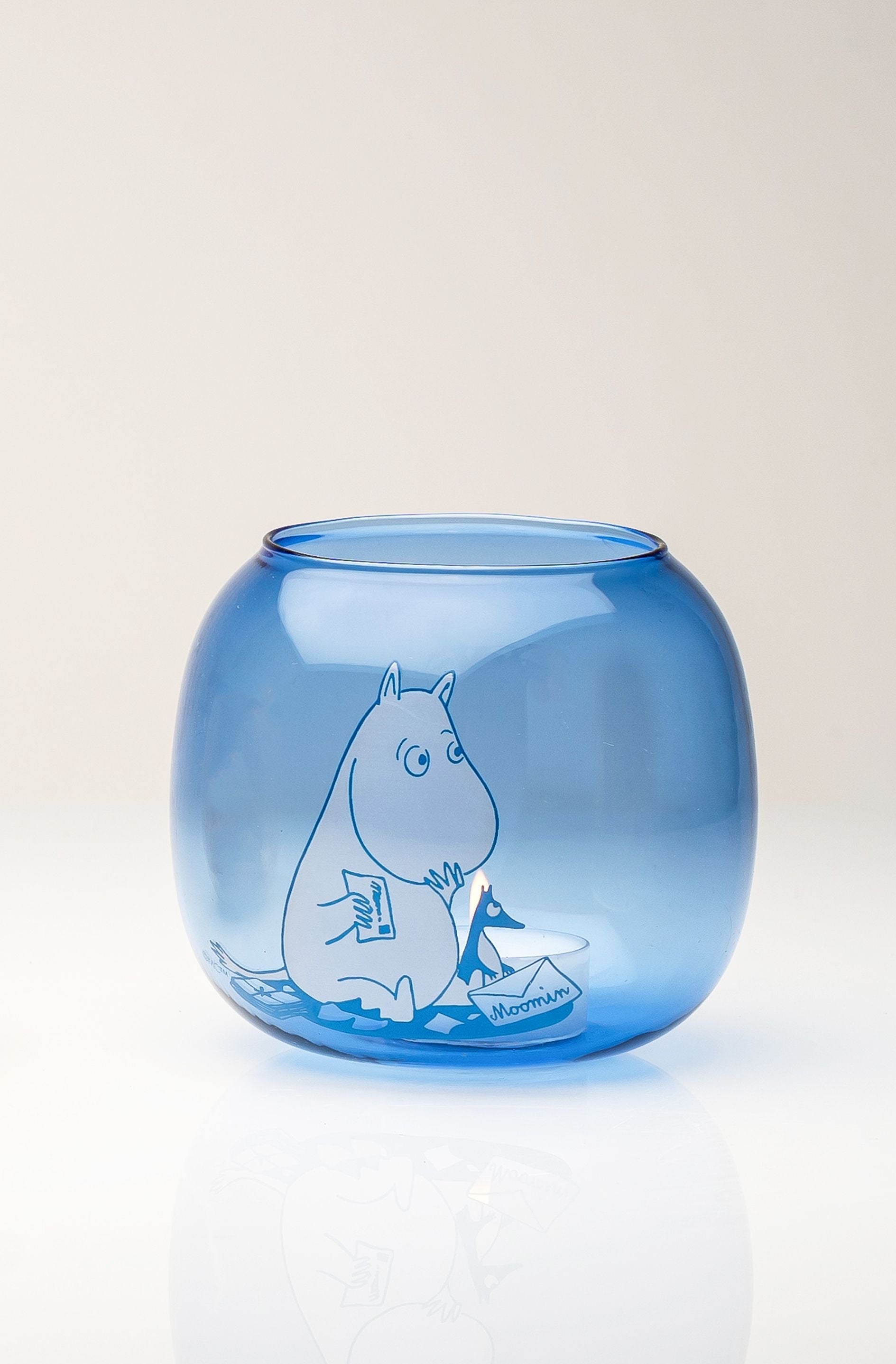 Muurla moomin tealight indehaver, moomin