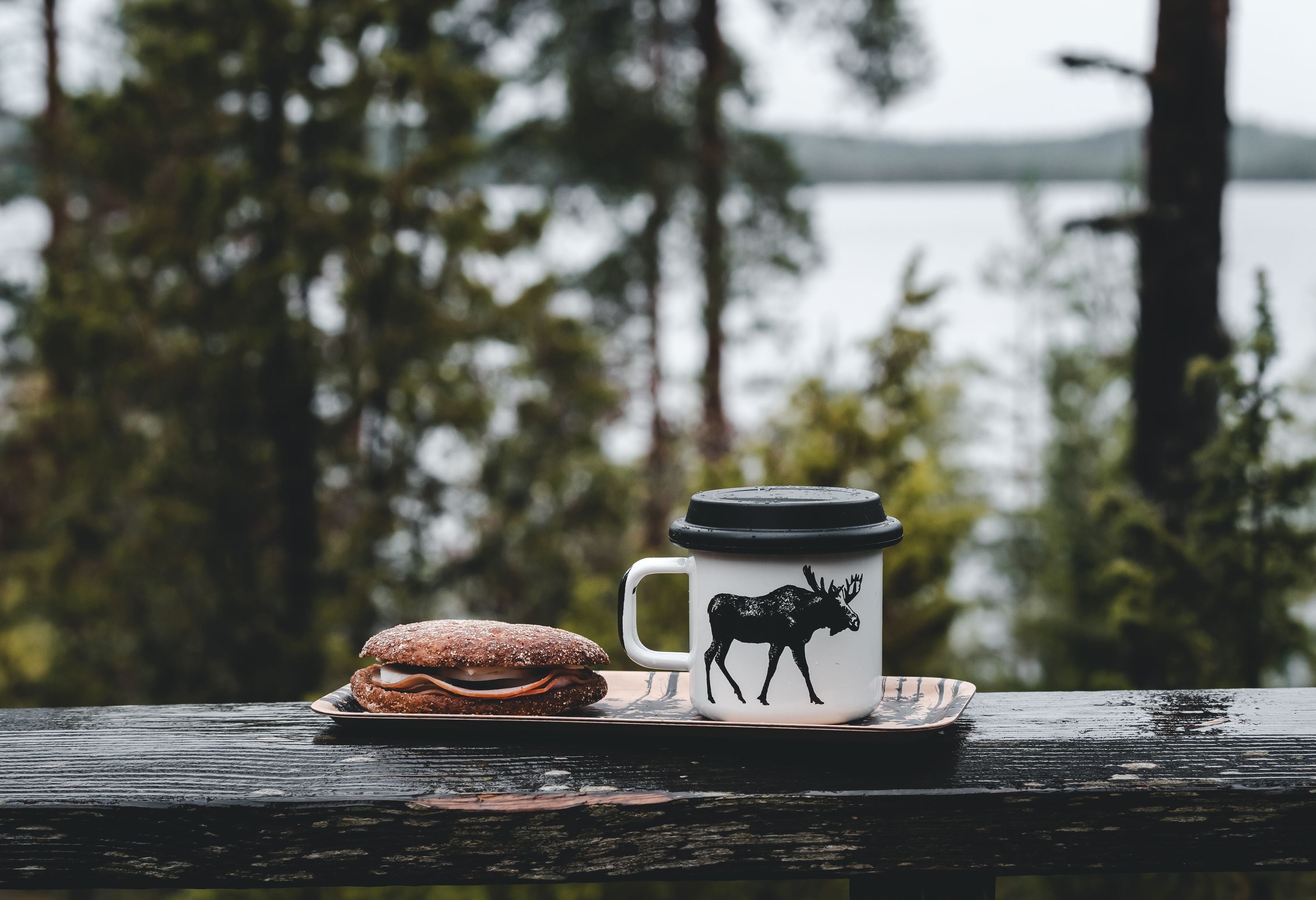 Muurla kísill farðu leið kísilllok fyrir skálar 3 dl og mugs 8 dl