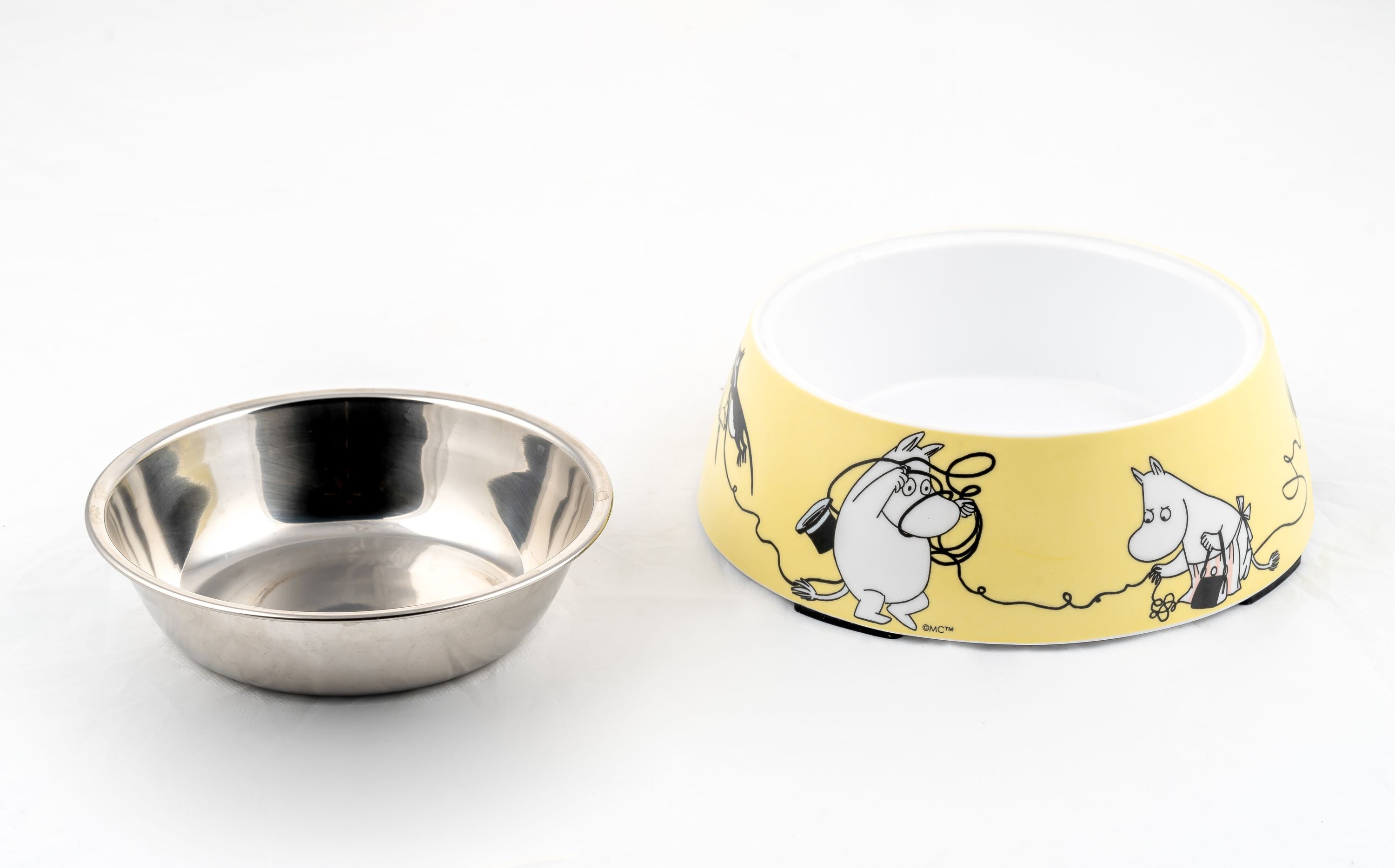 Muurla Moomin Pets Food Bowl M, geel