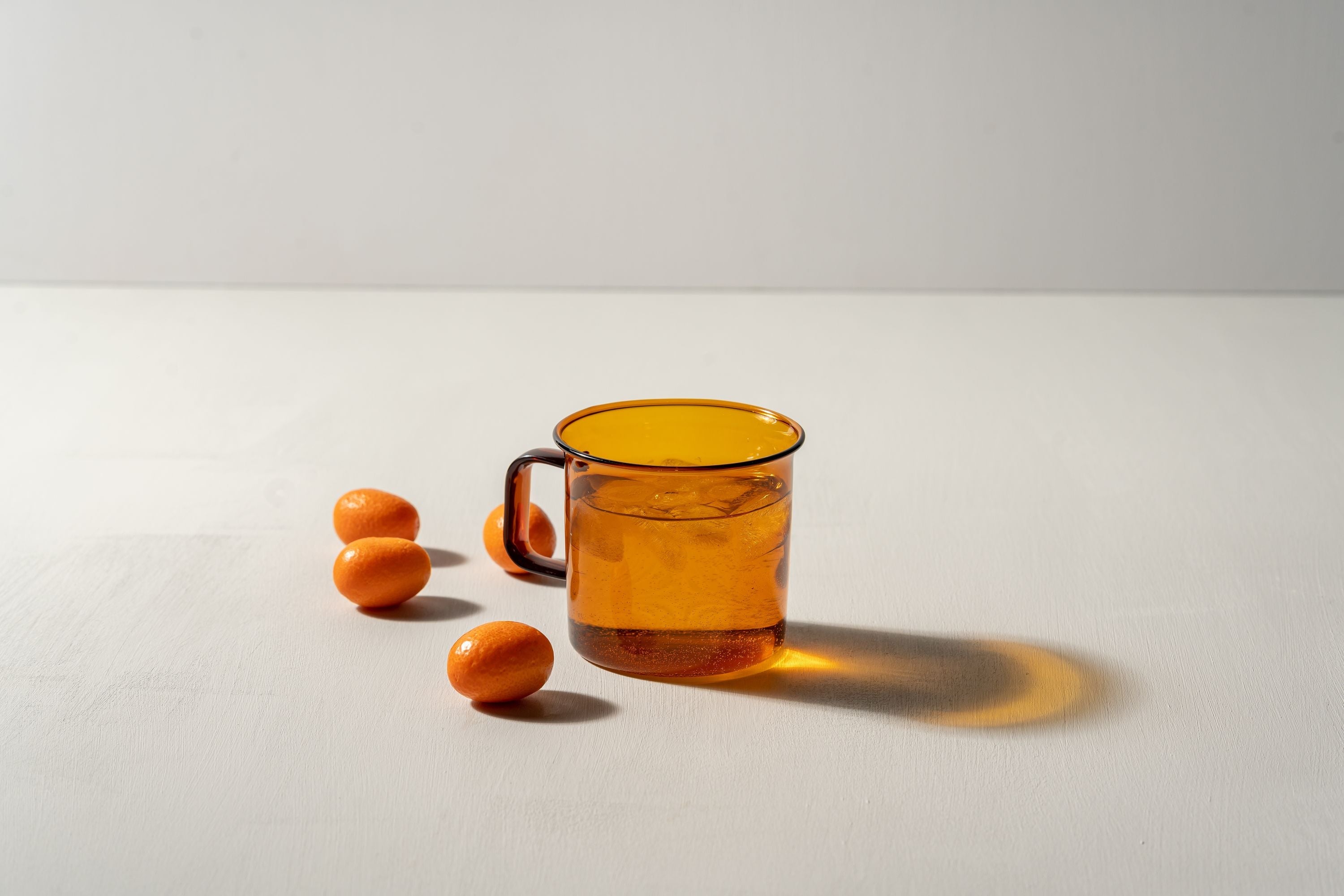 Tasse de verre Muurla, ambre