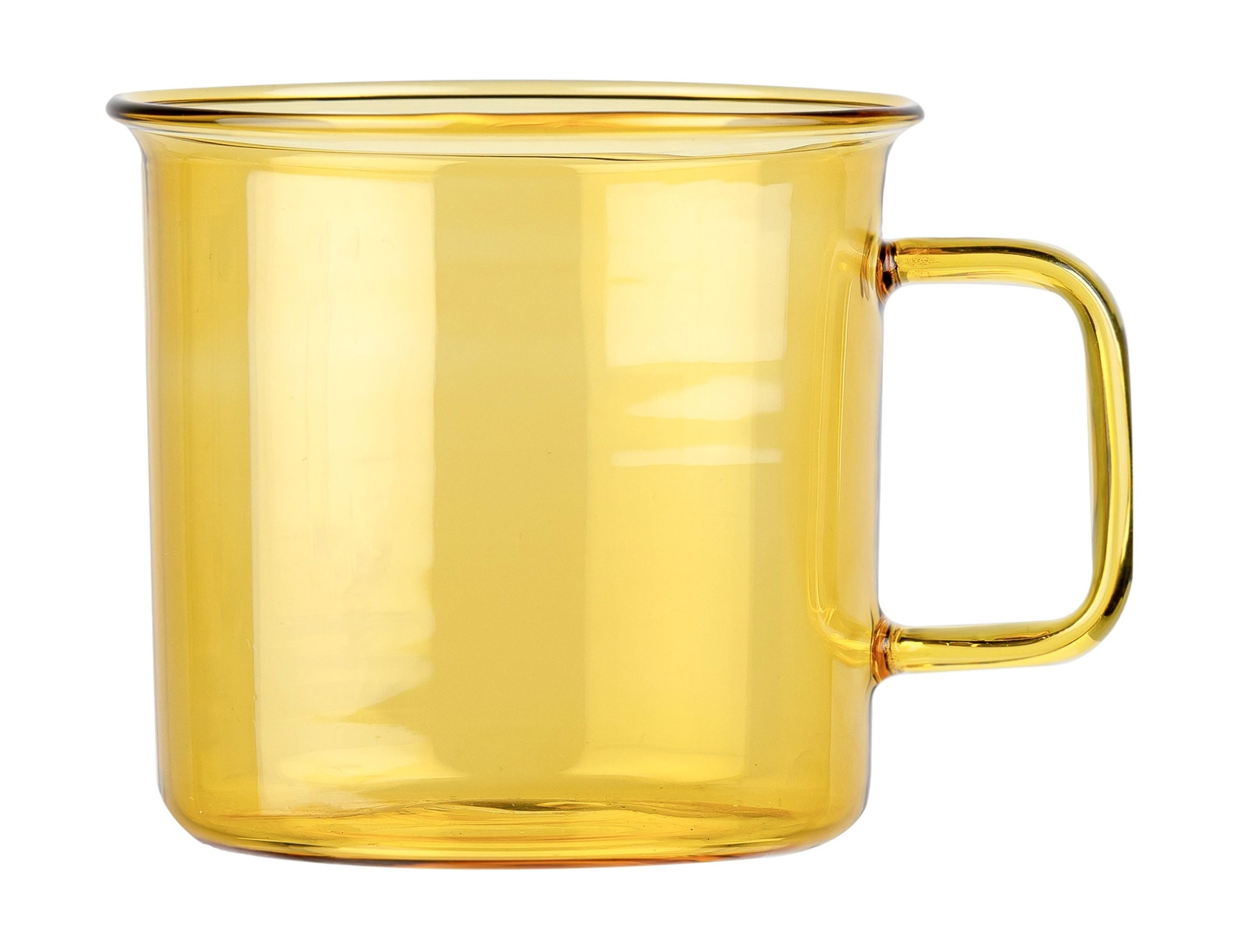 Muurla Glass Mug, Yellow
