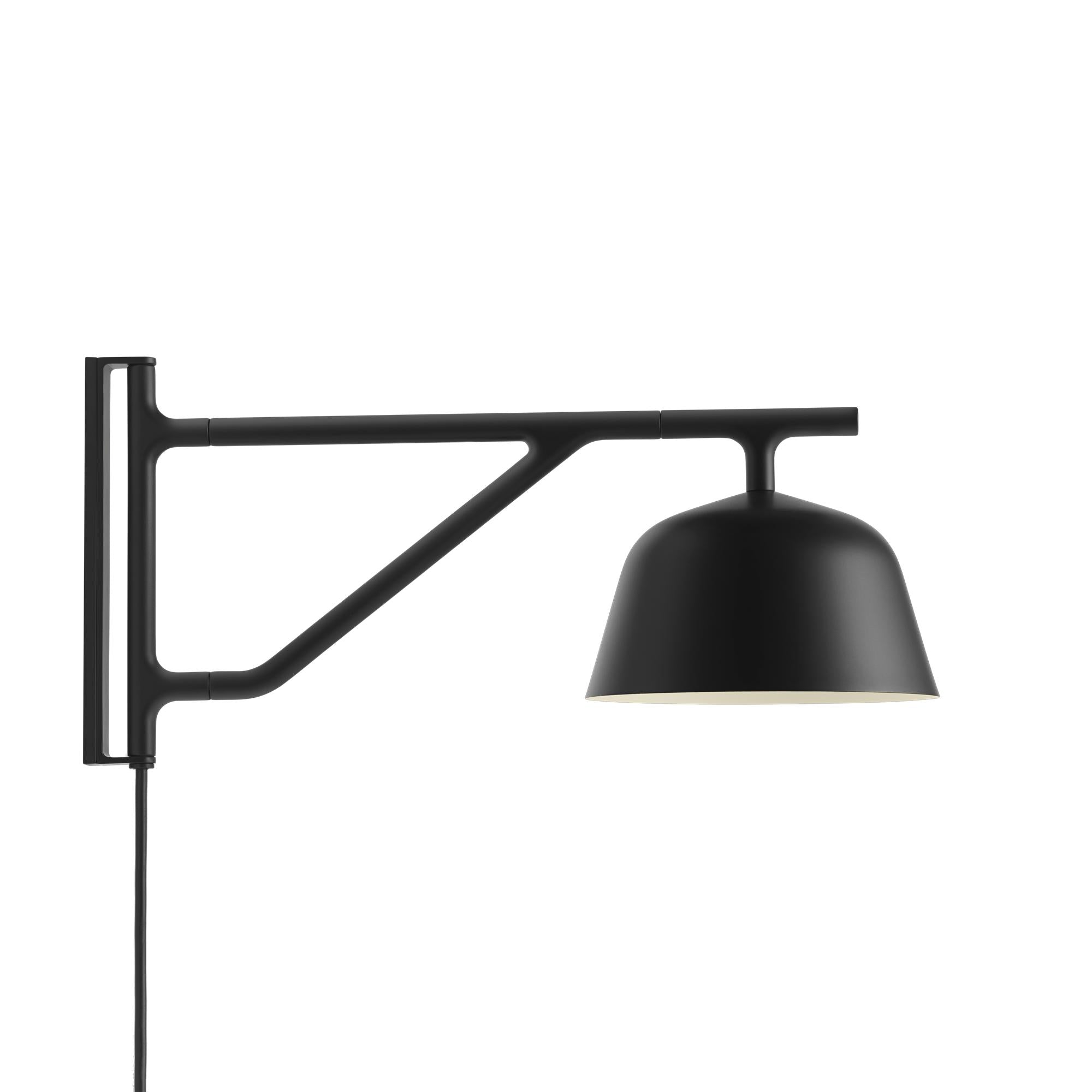 Muuto Ambit Wall Lamp, sort