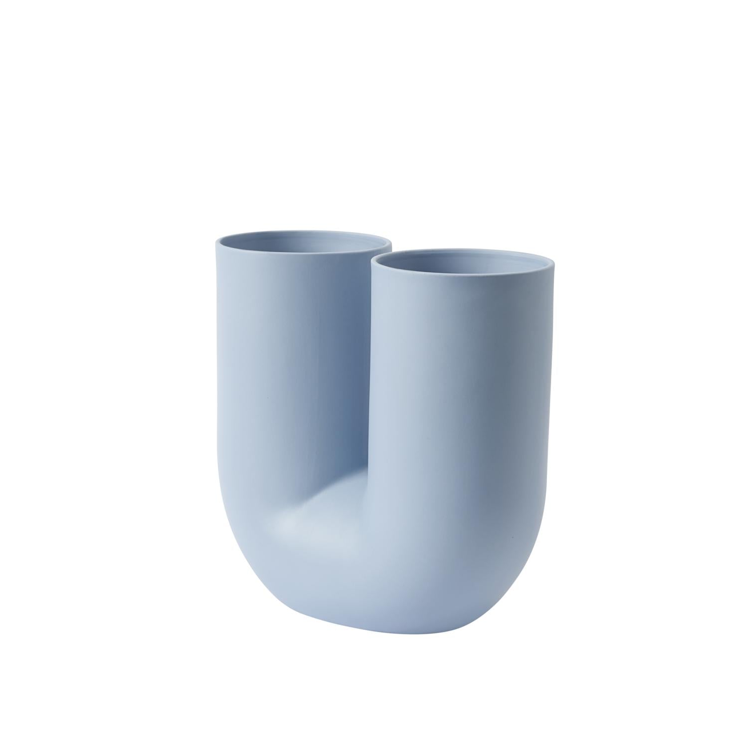 Vaso Muuto Kink, azzurro