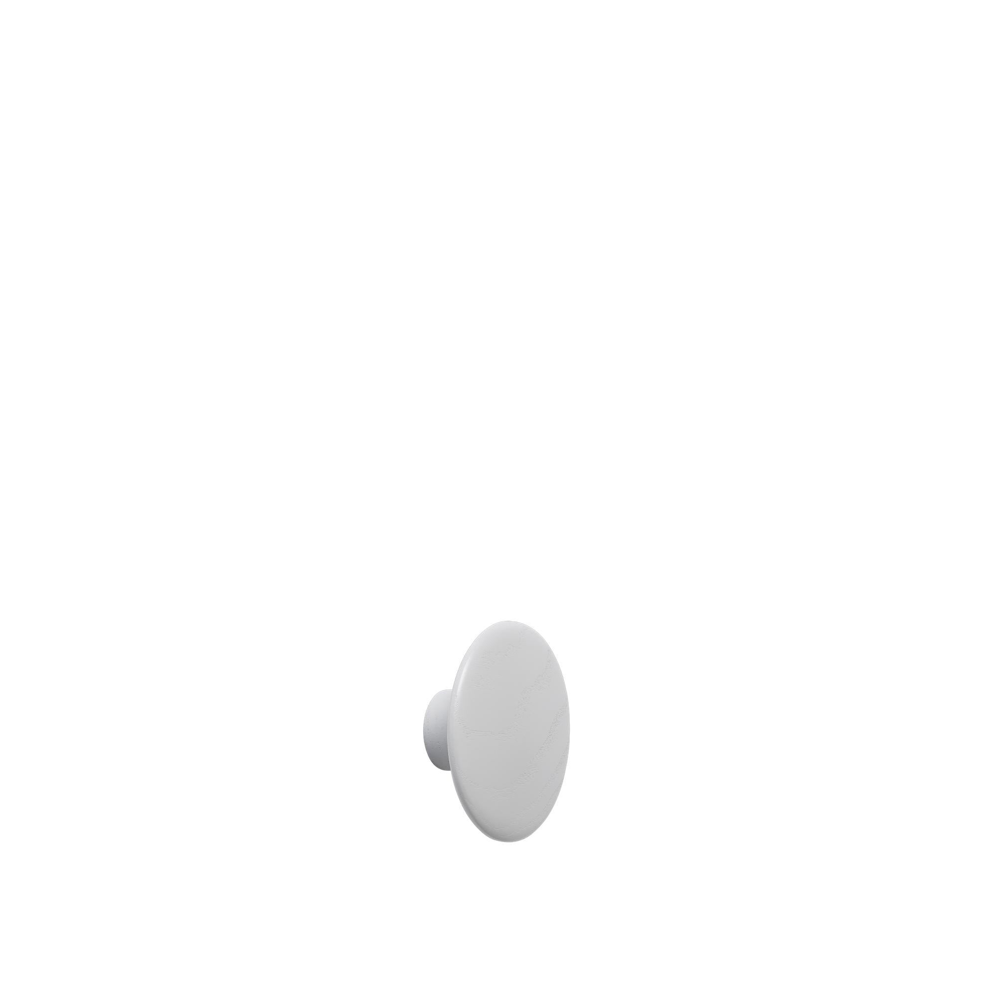 Muuto punktarinn krókur viðargrár Ø 6,5 cm, grár