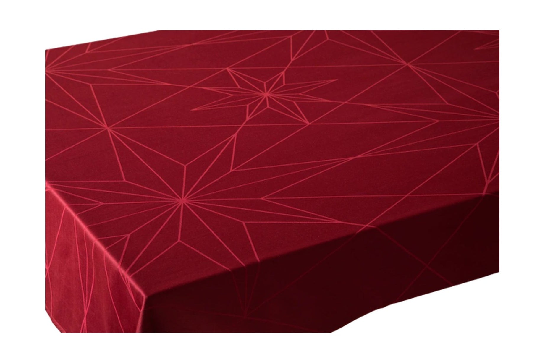 Novoform Design Stars duker 270 cm, advent rød