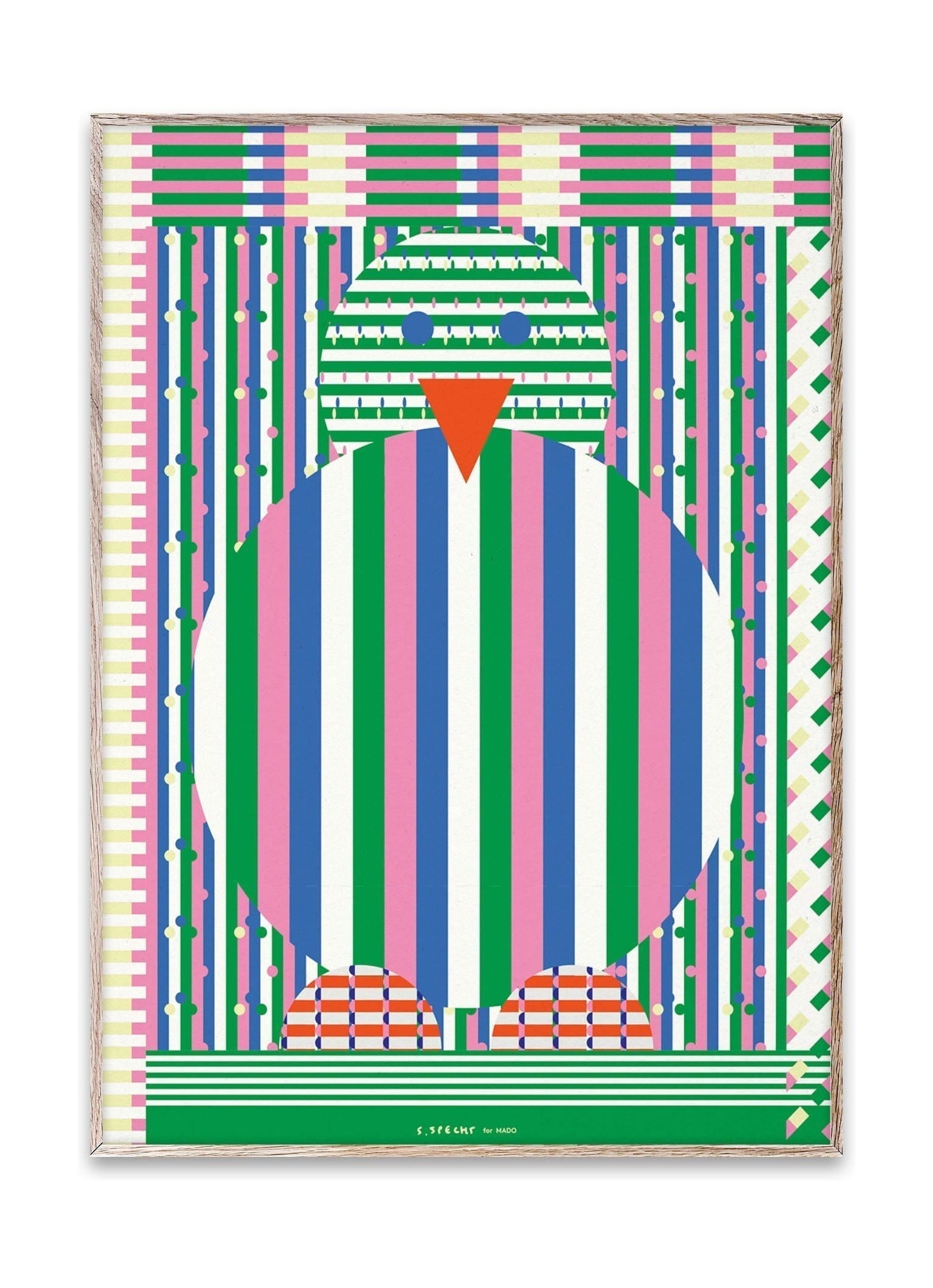 Paper Collective Kippenposter, 30 x40 cm