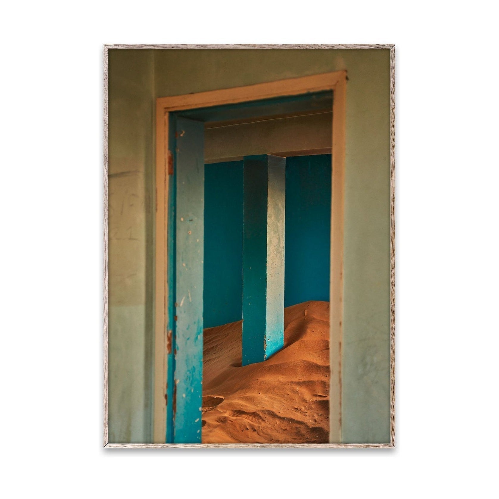 Paper Collective Sand Village III -plakat, 30x40 cm