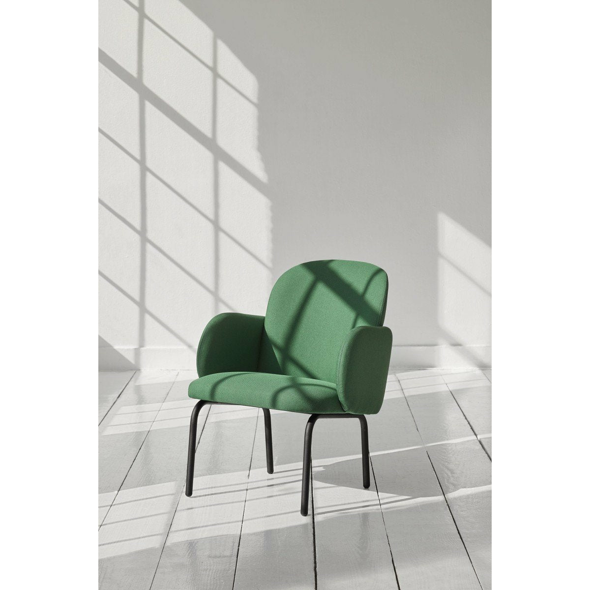 Puik Dost Lounge Chair Steel, vert foncé