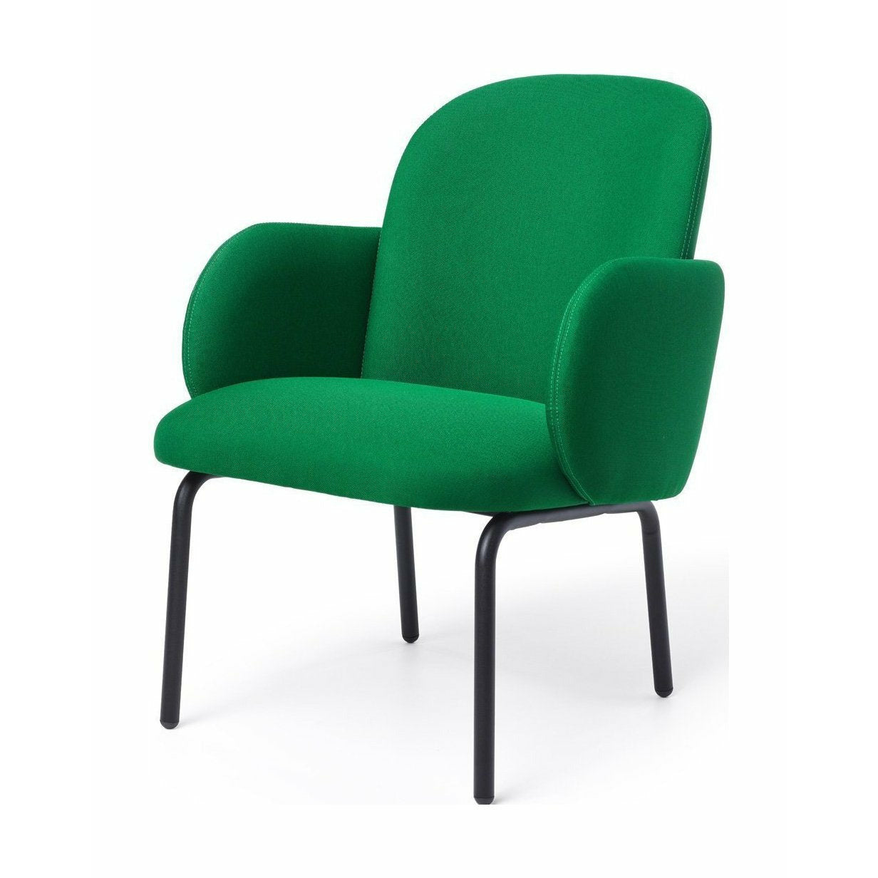 Puik Dost Lounge sillón de acero, verde oscuro