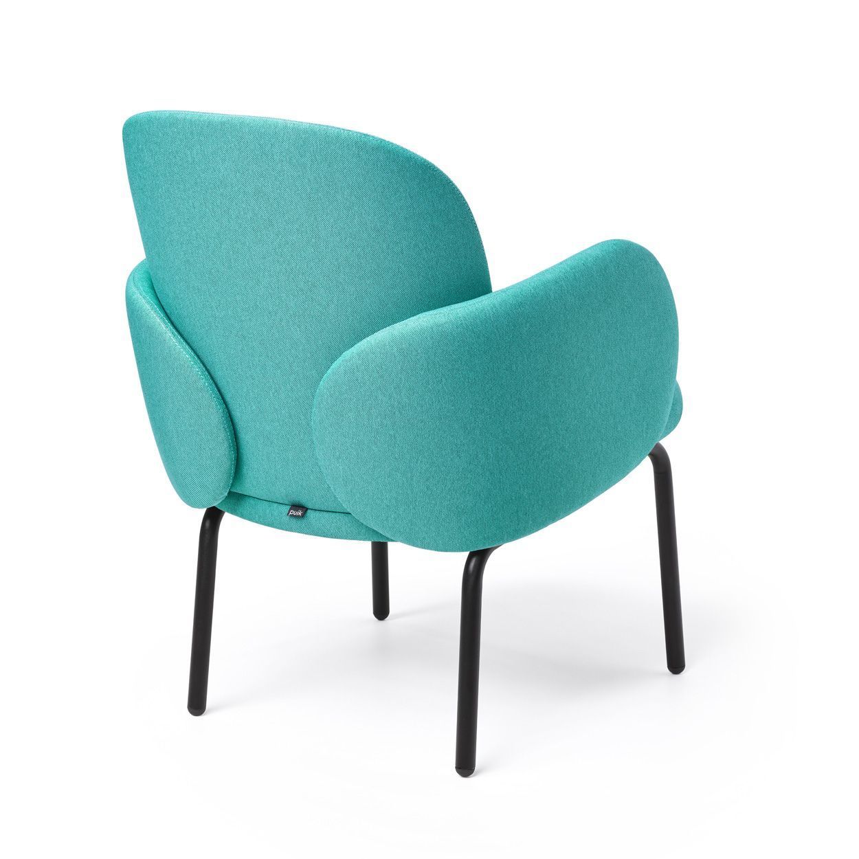 Puik Dost Lounge Chair Steel, vert clair