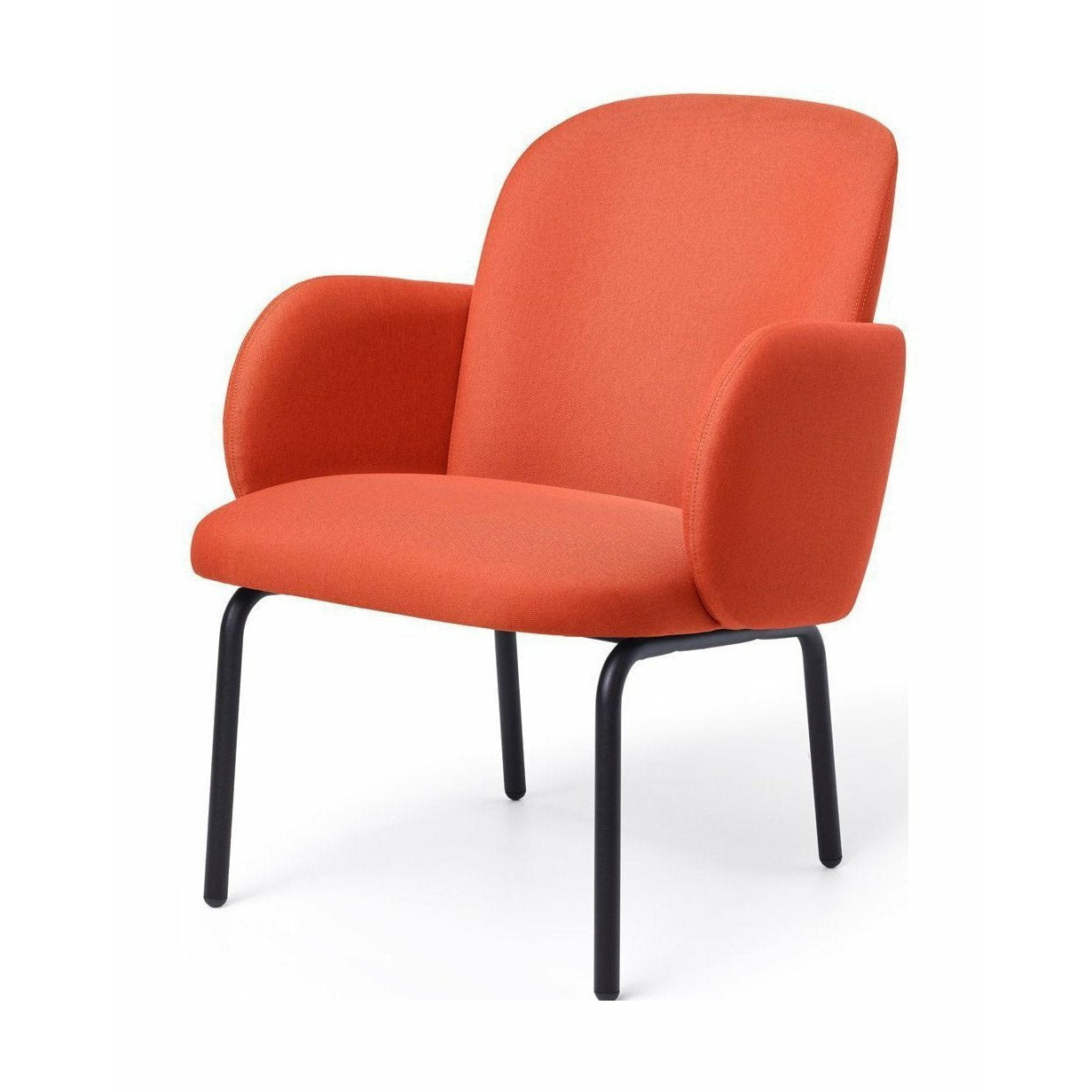 Puik Dost Lounge Chair Stahl, Terracotta