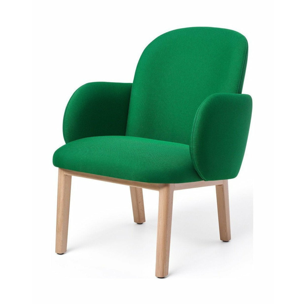 Puik Dost Lounge Chair Wood, vert foncé