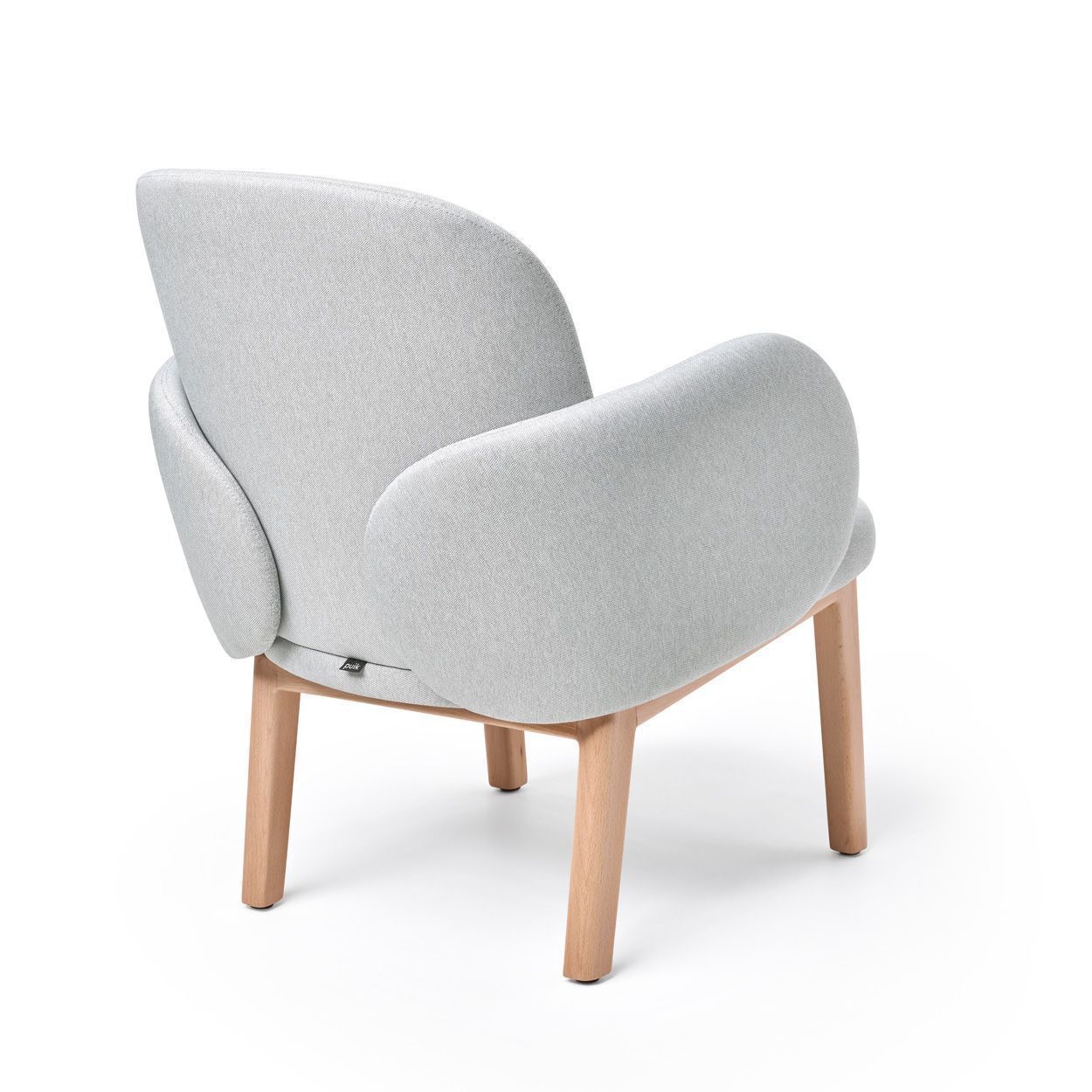 Puik Dost Lounge Chair Holz, Grau