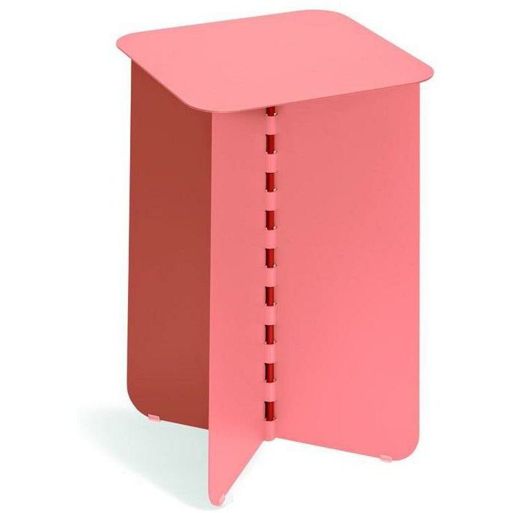 PUIK铰链侧桌30x30cm，粉红色