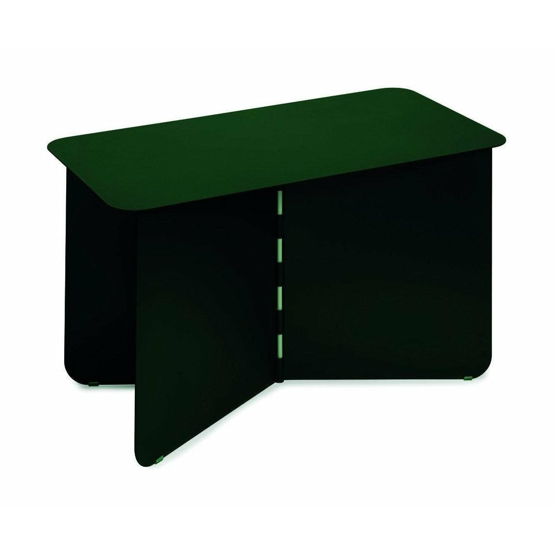 Puik Hinge Side Table 70x35cm, mørkegrønn