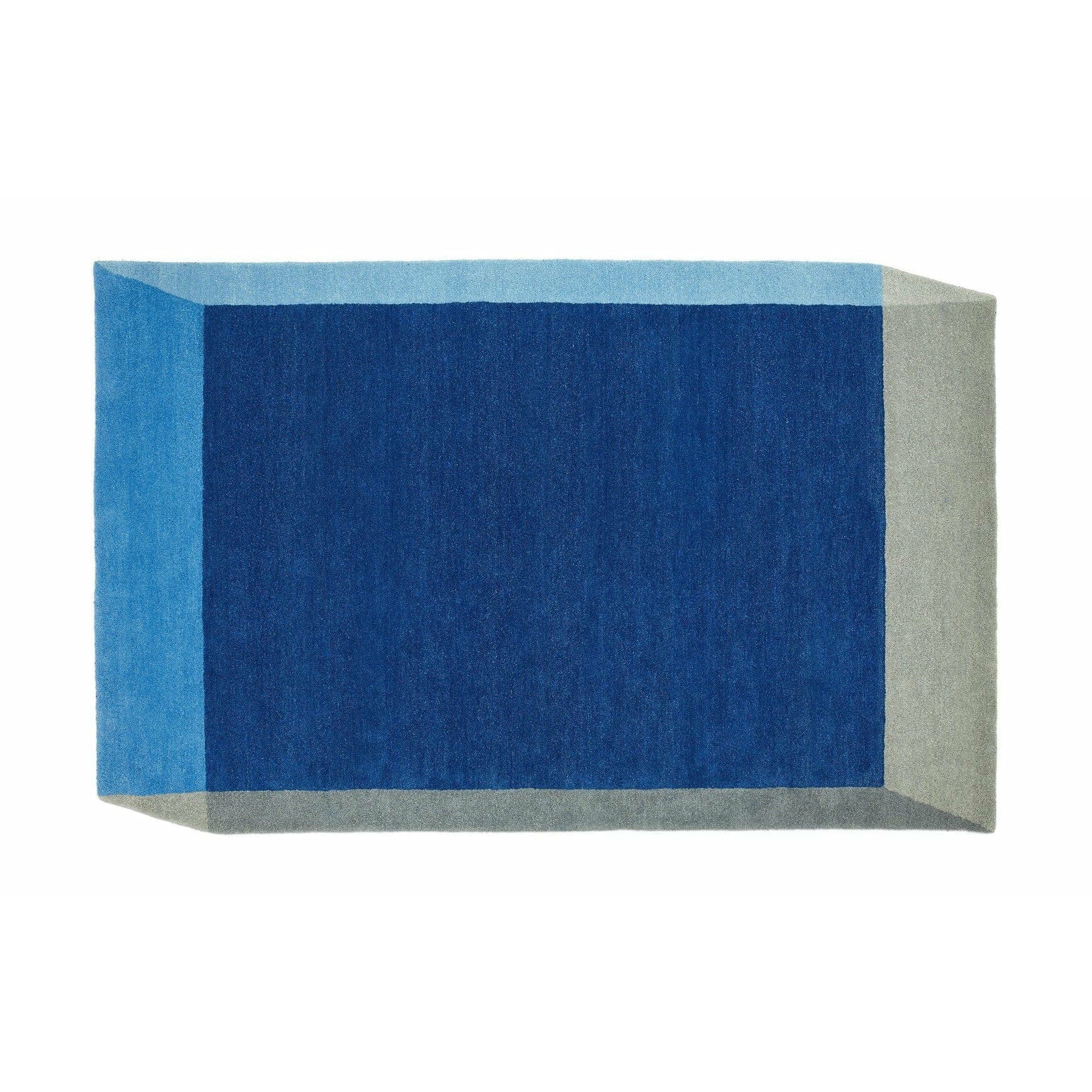 Puik ISO -vloerkleed rechthoek, blauw