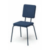 Puik选项椅子座椅和靠背广场，深蓝色