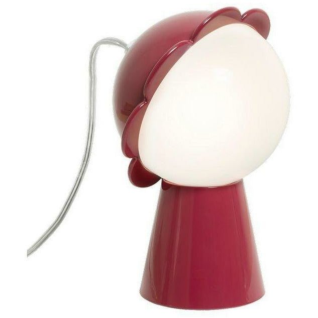 Qeeboo Daisy Table Lamp By Nika Zupanc, Red