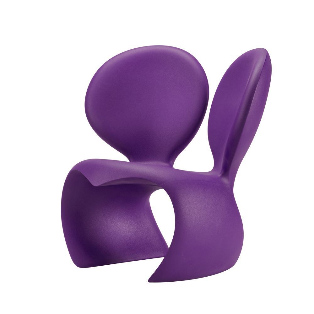 Qeeboo Ne f ** k avec la chaise de souris en plastique, violet